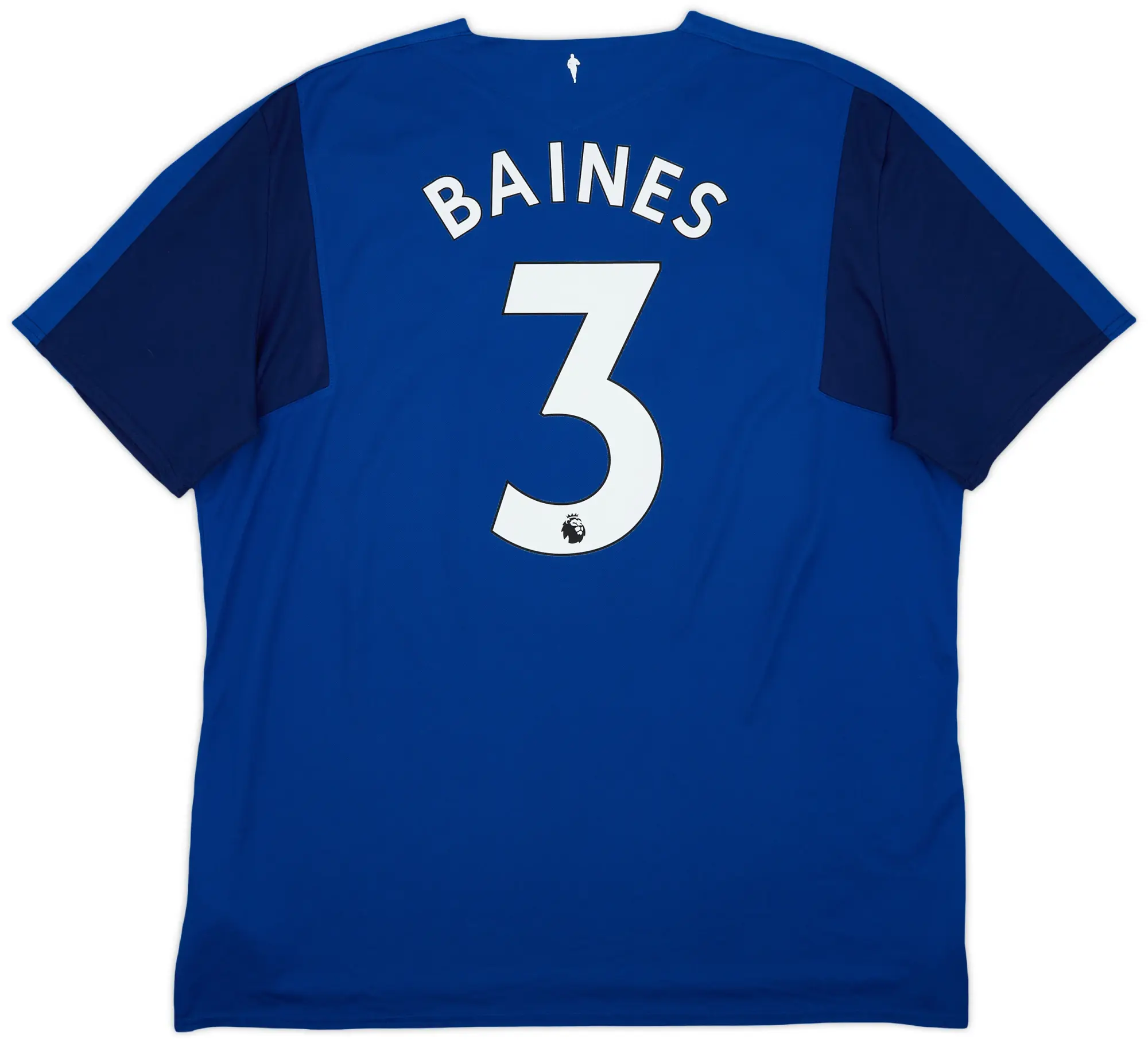 Umbro 2017-18 Everton Home Shirt Baines #3 - 9/10 - (XXL)