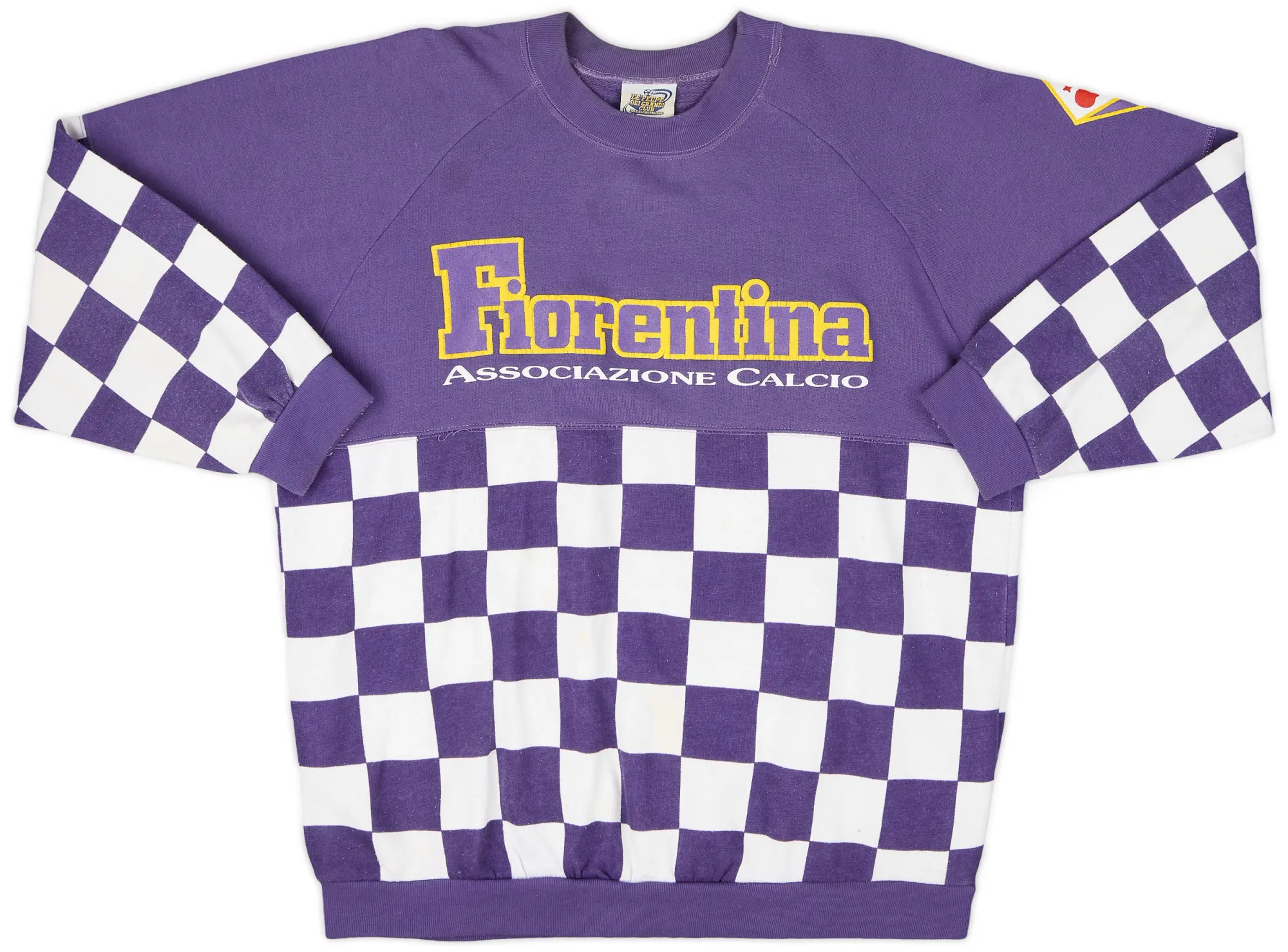 Hoodies/Sweat Tops 1990-91 Fiorentina Le Felpe Dei Grandi Club Sweat Top - 8/10 - (L)