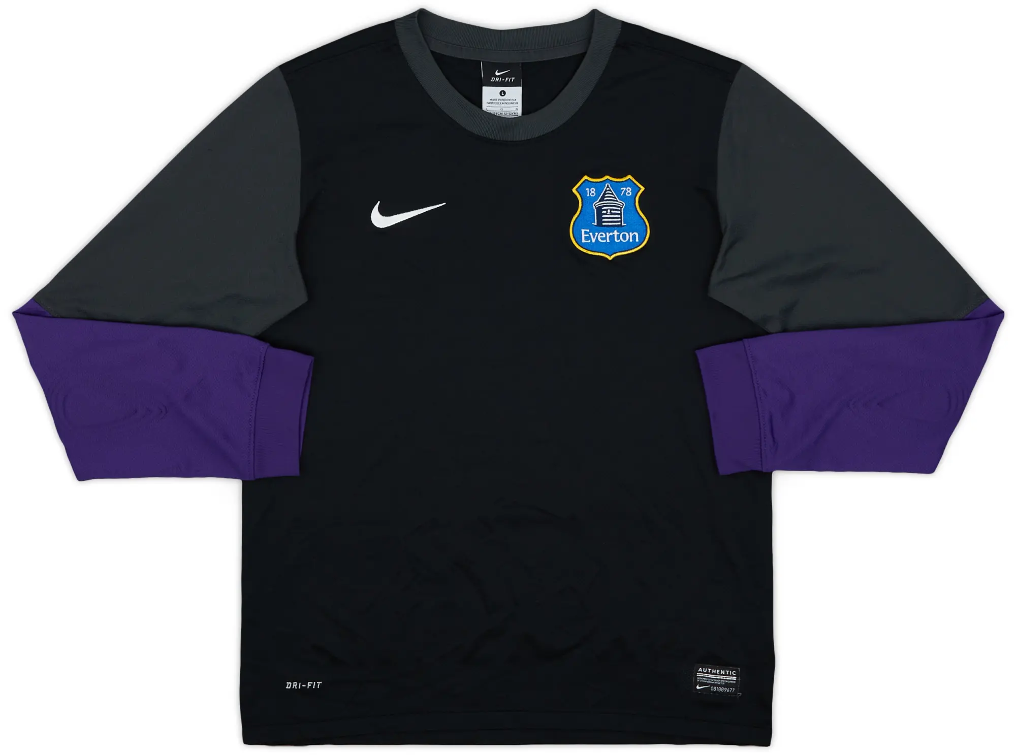 Umbro 2013-14 Everton GK Shirt - 9/10 - (L.Boys)