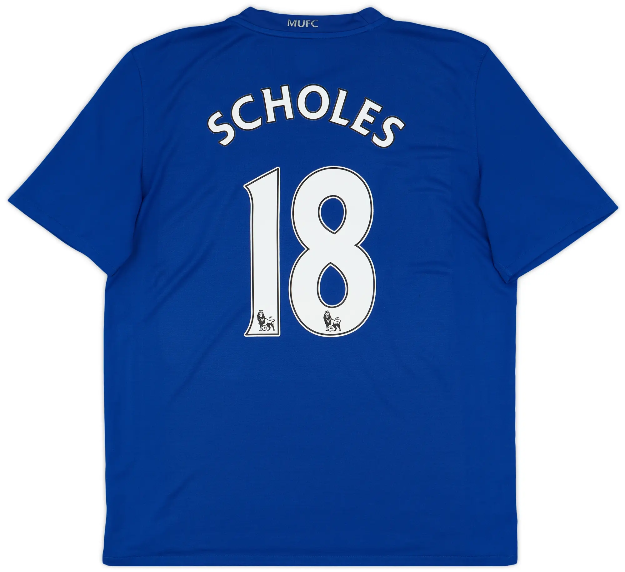 Nike 2008-09 Manchester United Third Shirt Scholes #18 - 9/10 - (L)