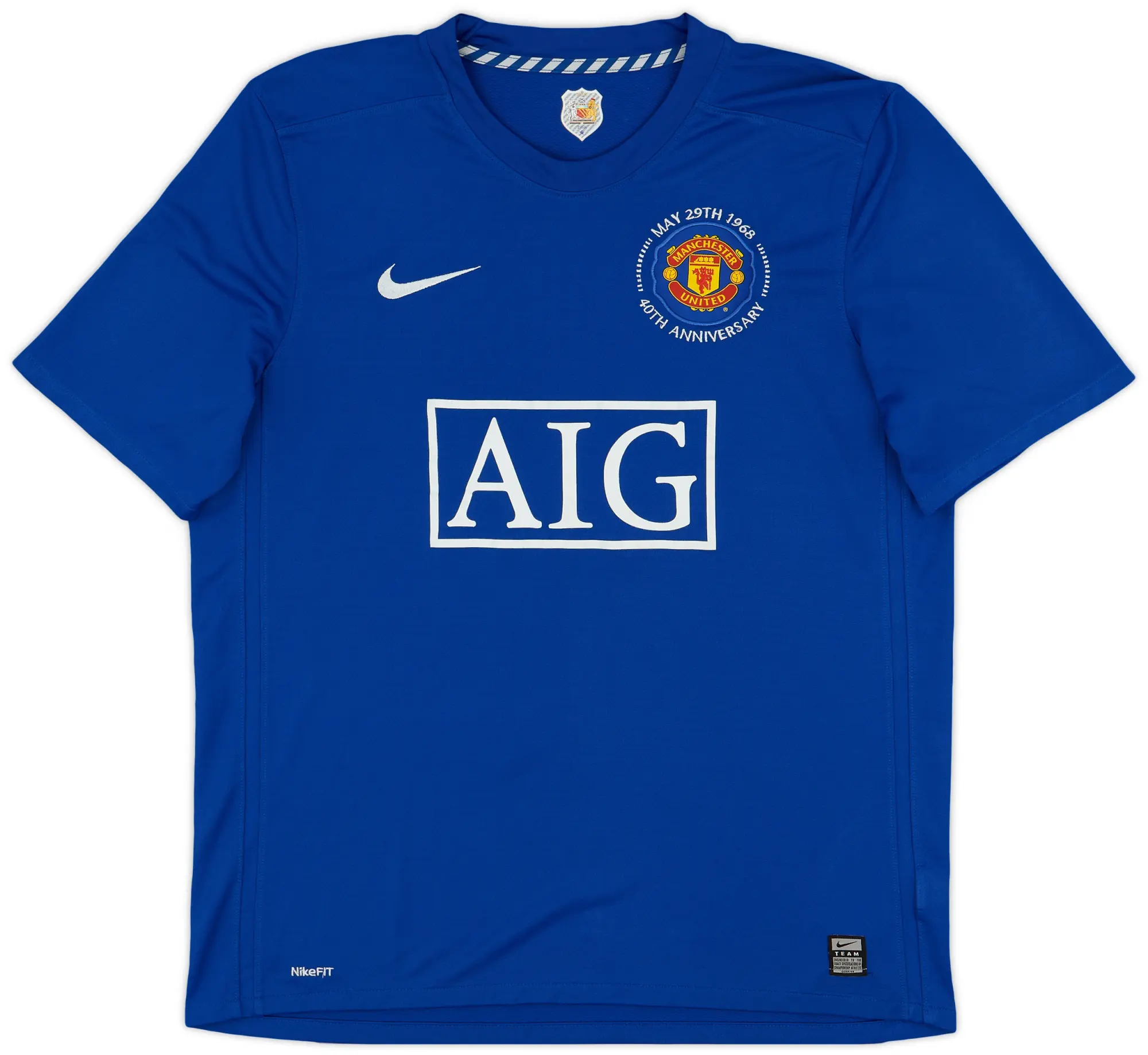 Nike 2008-09 Manchester United Third Shirt Scholes #18 - 9/10 - (L)