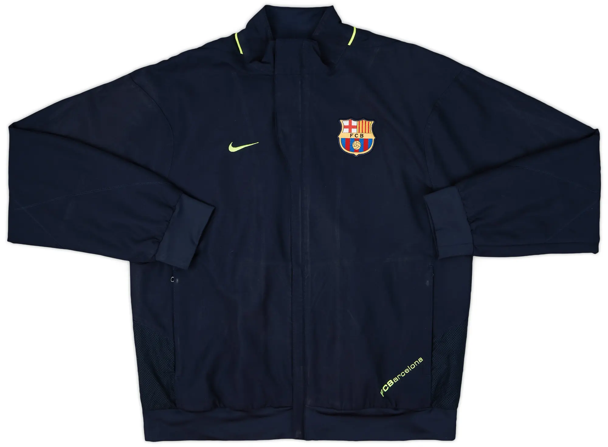 2007-08 Barcelona Nike Track Jacket - 8/10 - (L)