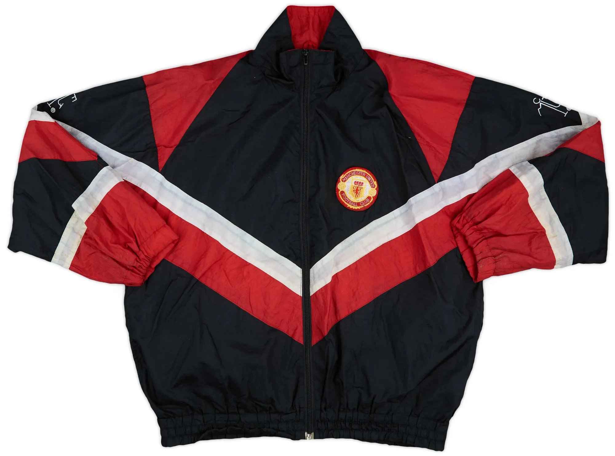 Jacket/Coat 1987-90 Manchester United Bobby Charlton Sports Track Jacket - 7/10 - (XL)