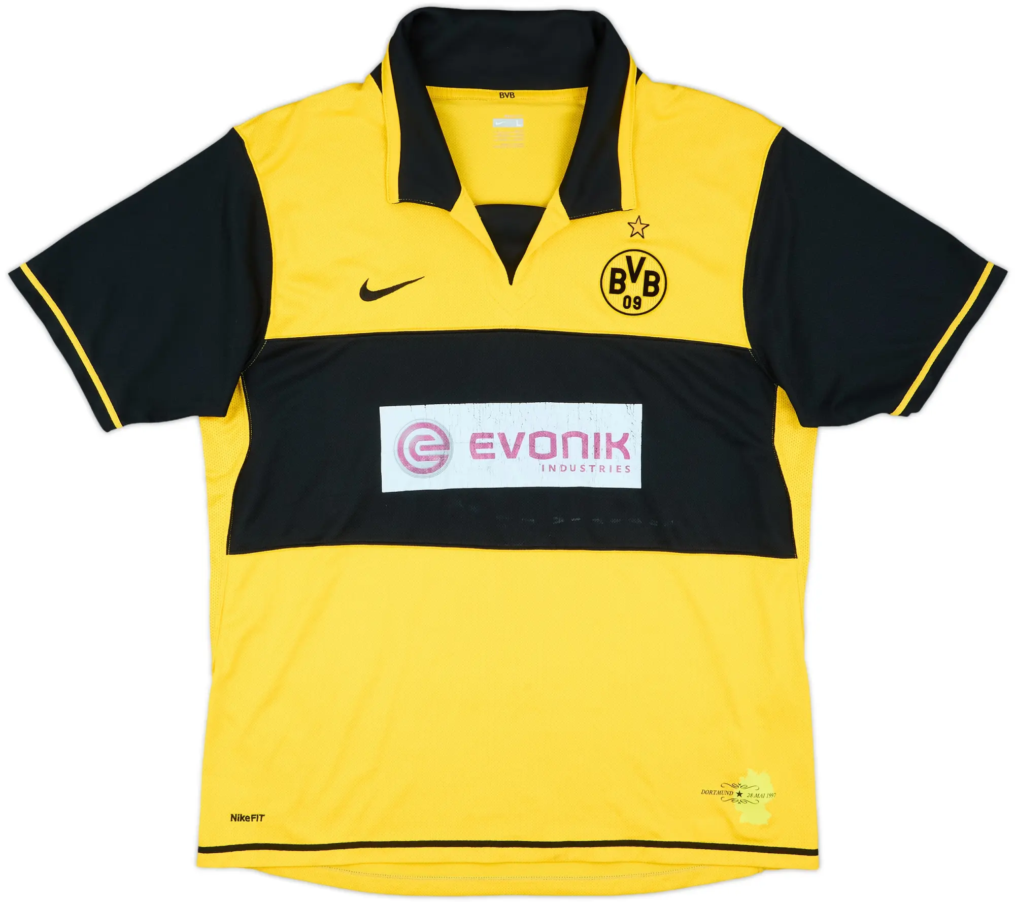 Nike Borussia Dortmund Boys SS Home Shirt 2007/08