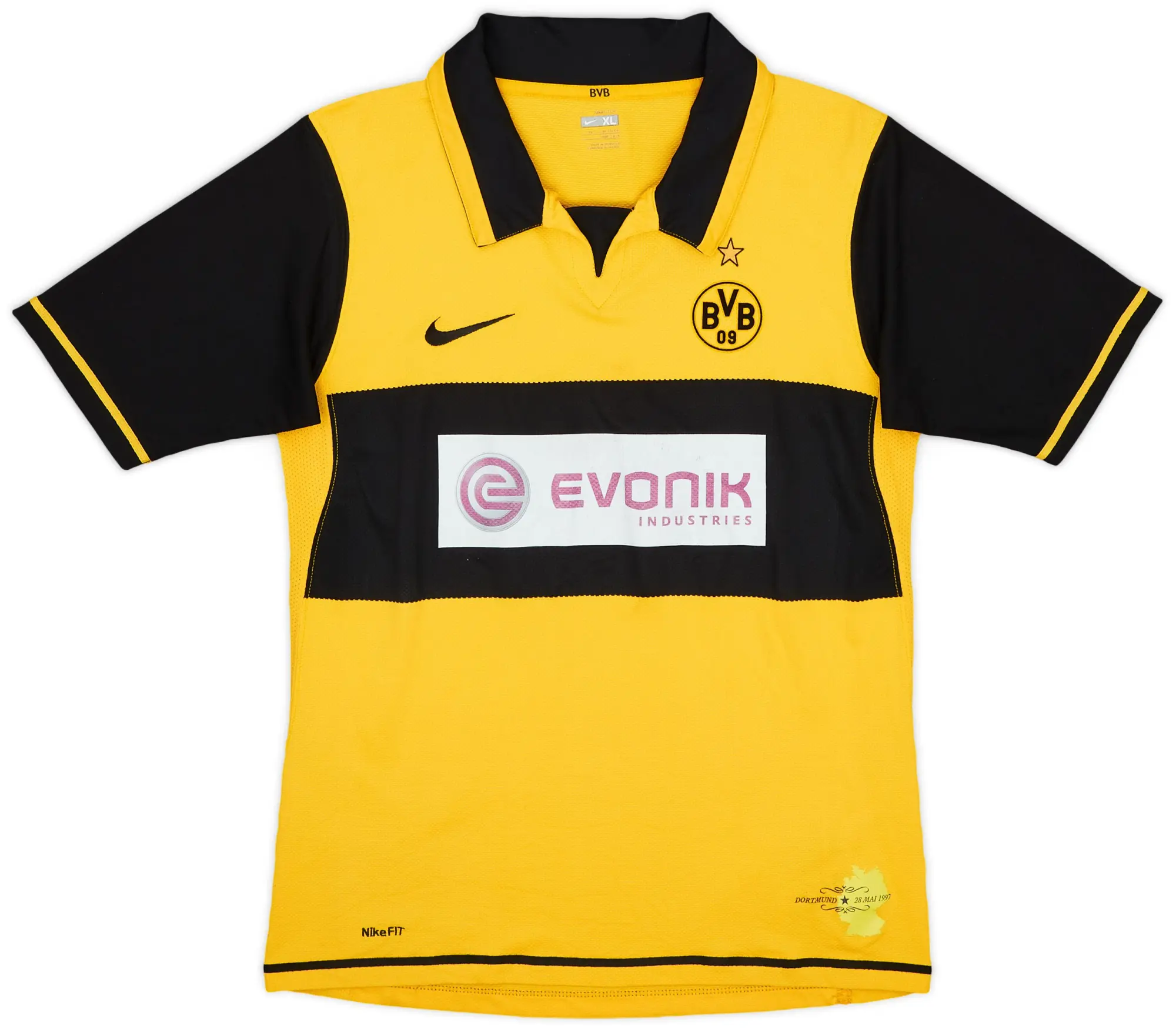 Nike Borussia Dortmund Boys SS Home Shirt 2007/08