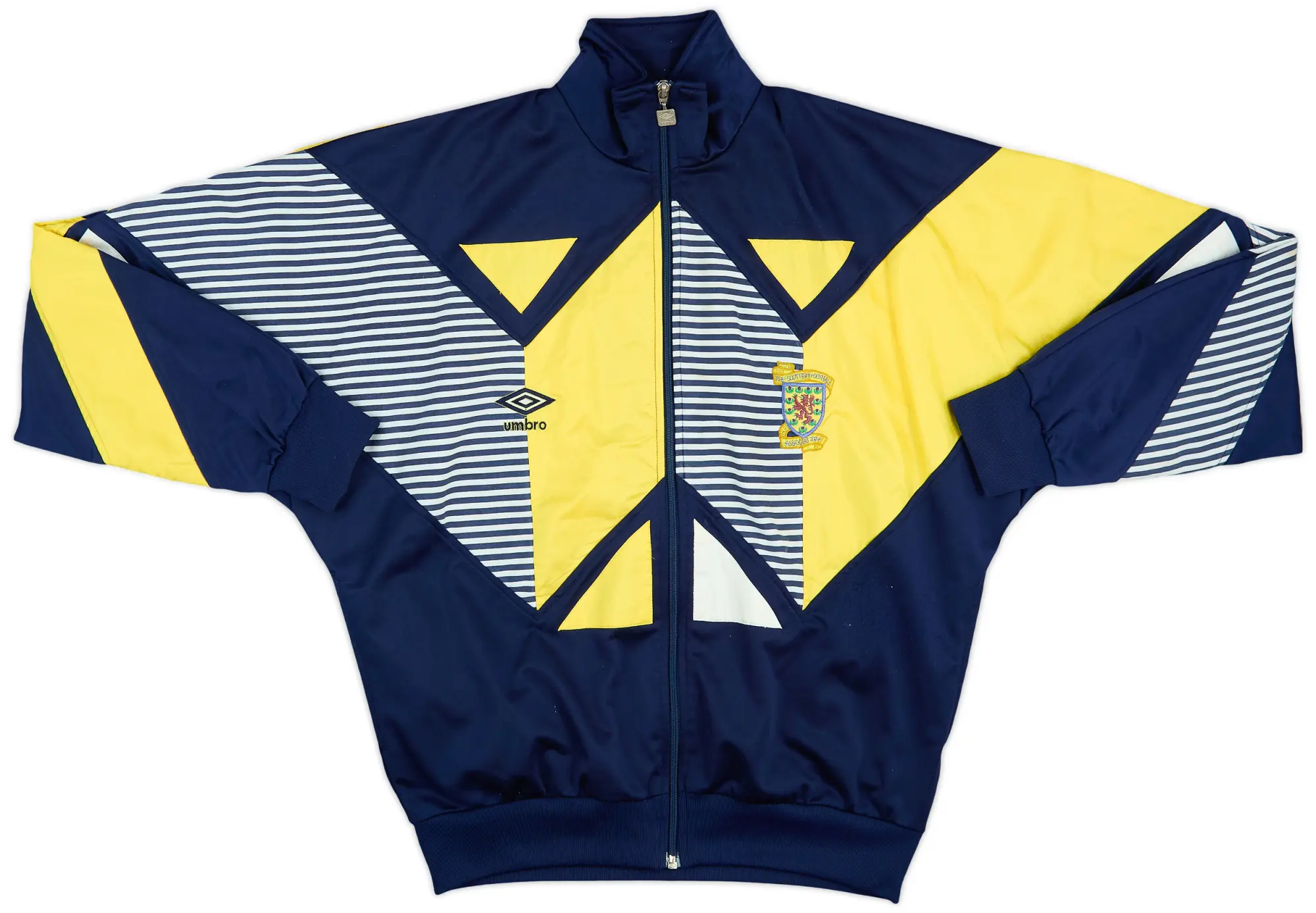 1991-92 Scotland Umbro Track Jacket - 8/10 - (M)