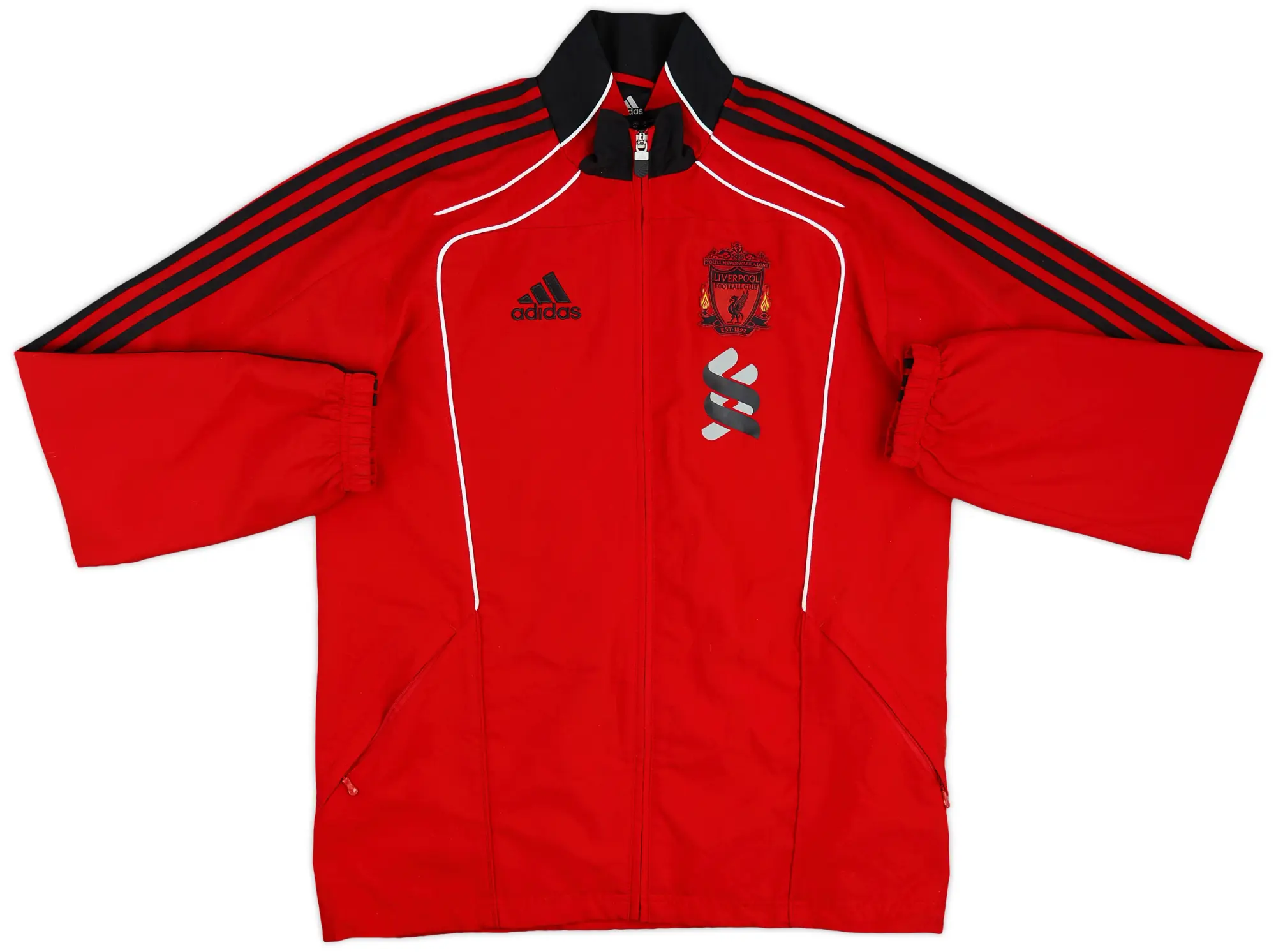 2010-11 Liverpool adidas Track Jacket - 6/10 - (S)