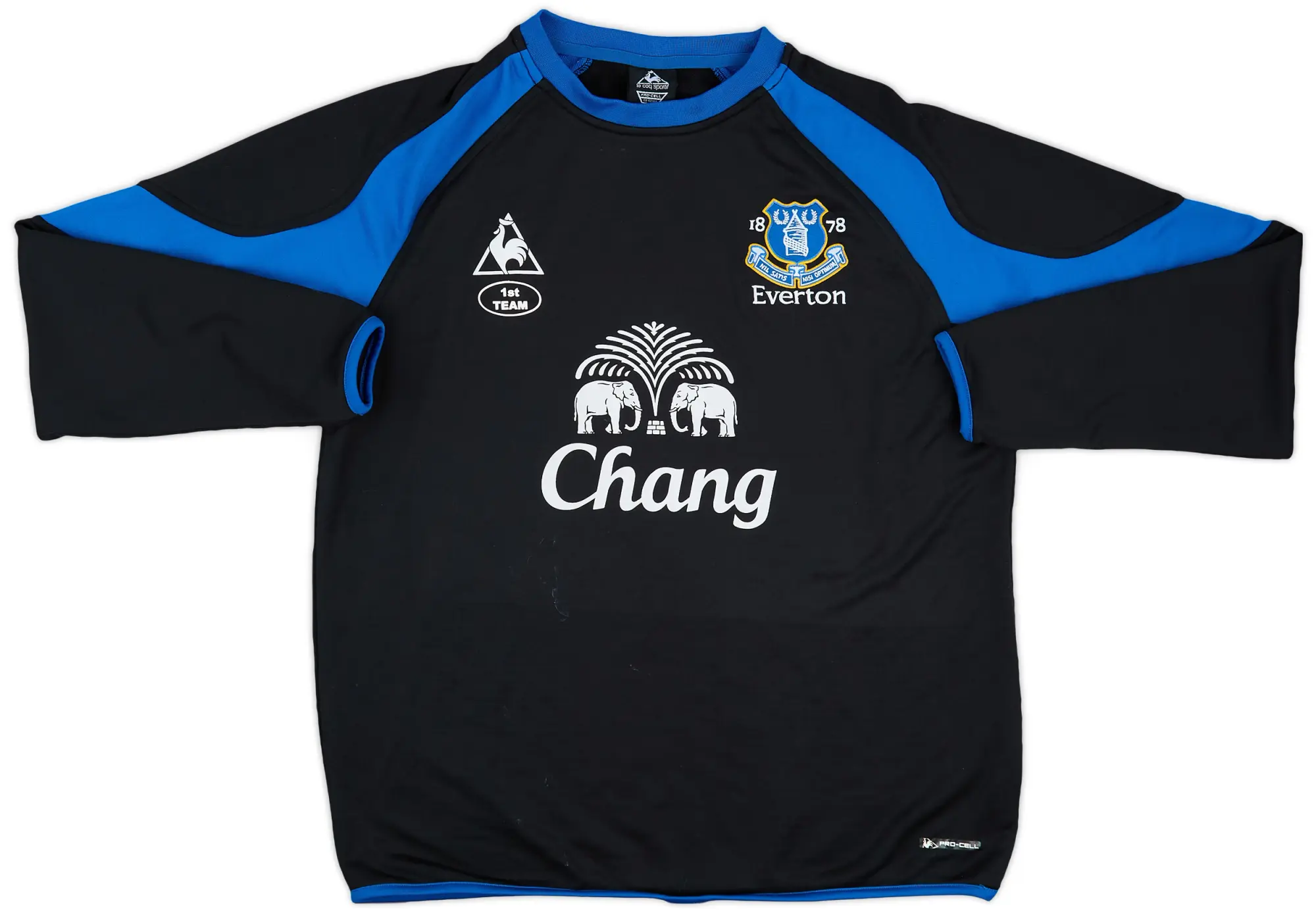2010-11 Everton Le Coq Sportif Sweat Top - 6/10 - (L)