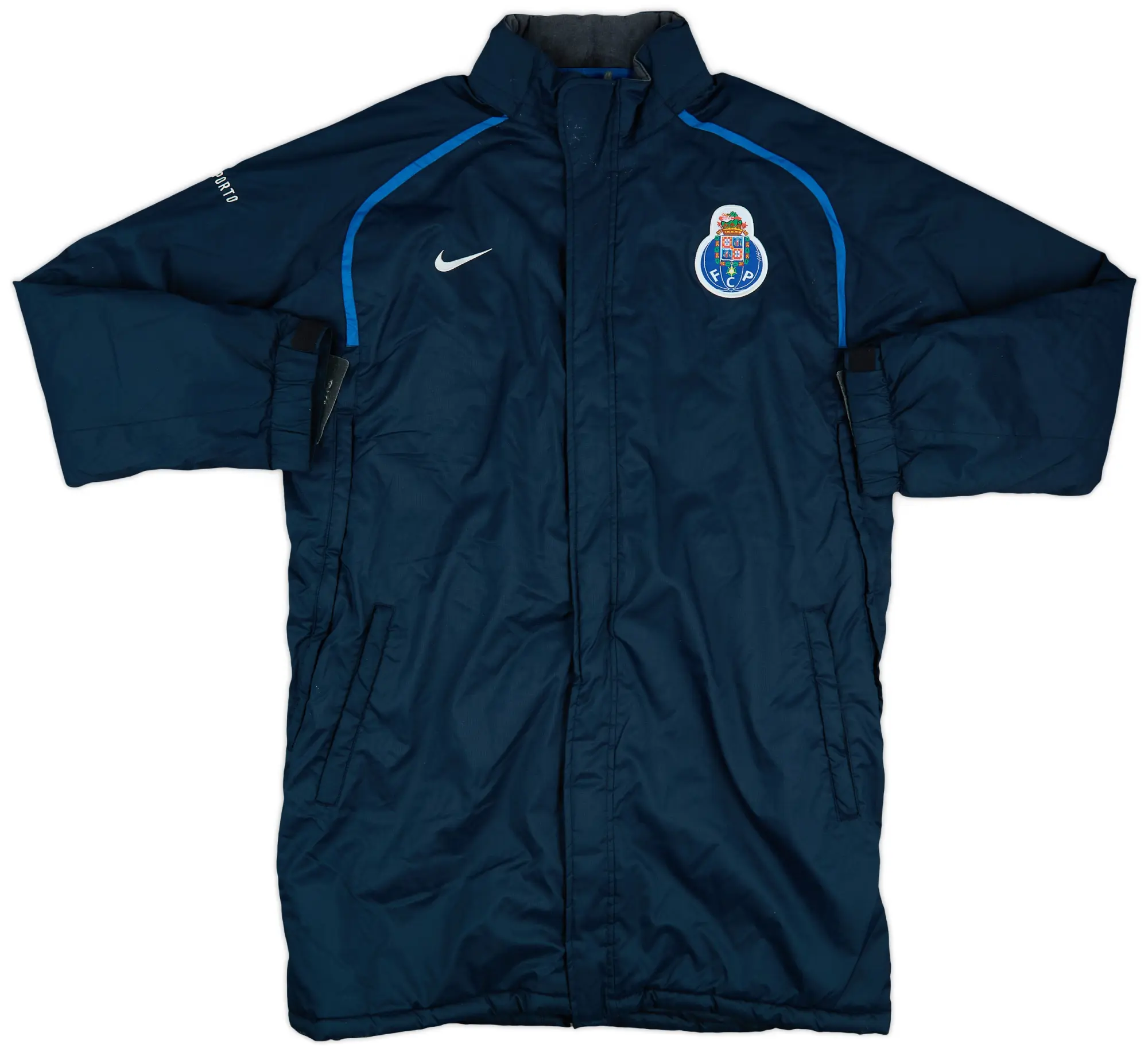 2006-07 Porto Nike Padded Bench Coat - 7/10 - (L)