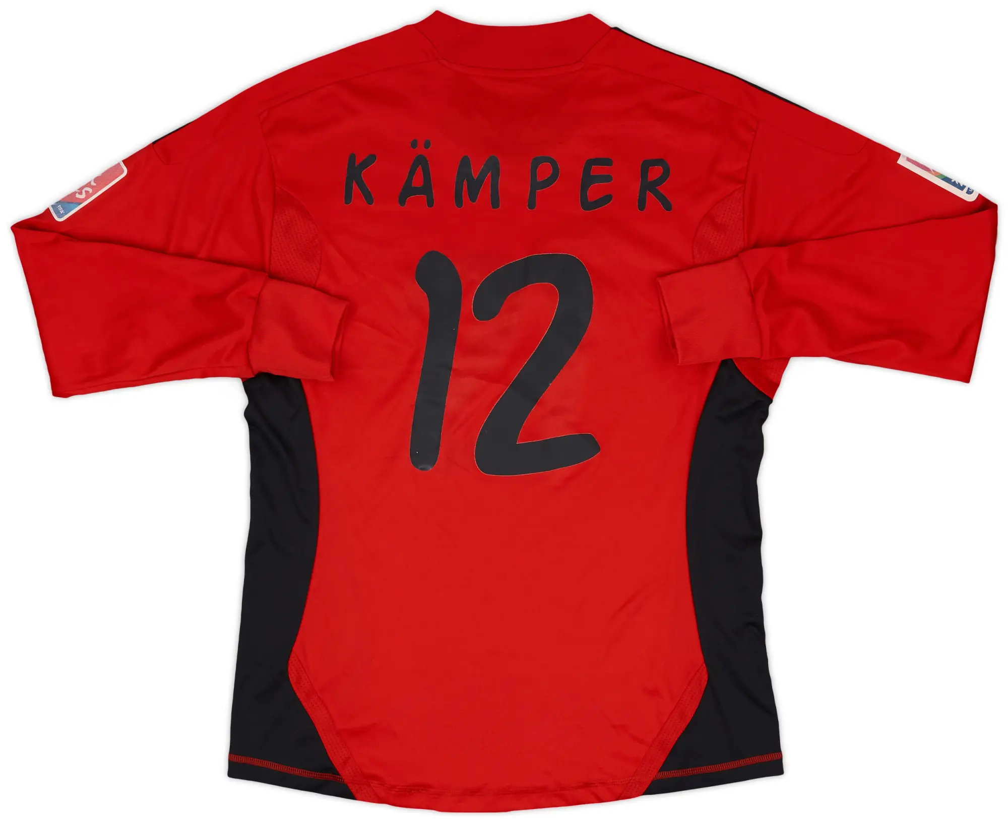 adidas 2012 Germany Women Match Issue FIFA U-20 World Cup GK Shirt Kämper #12