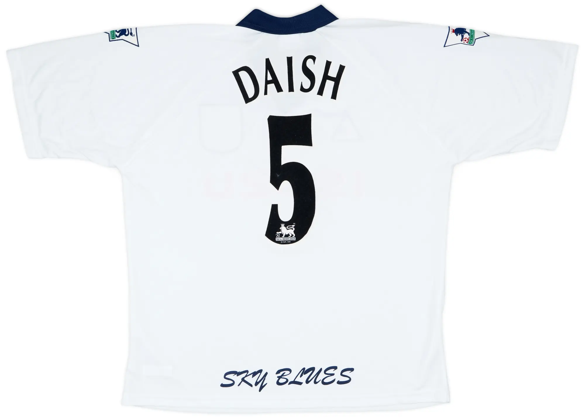 LeCoqSportif 1997-98 Coventry Match Issue Away Shirt Daish #5