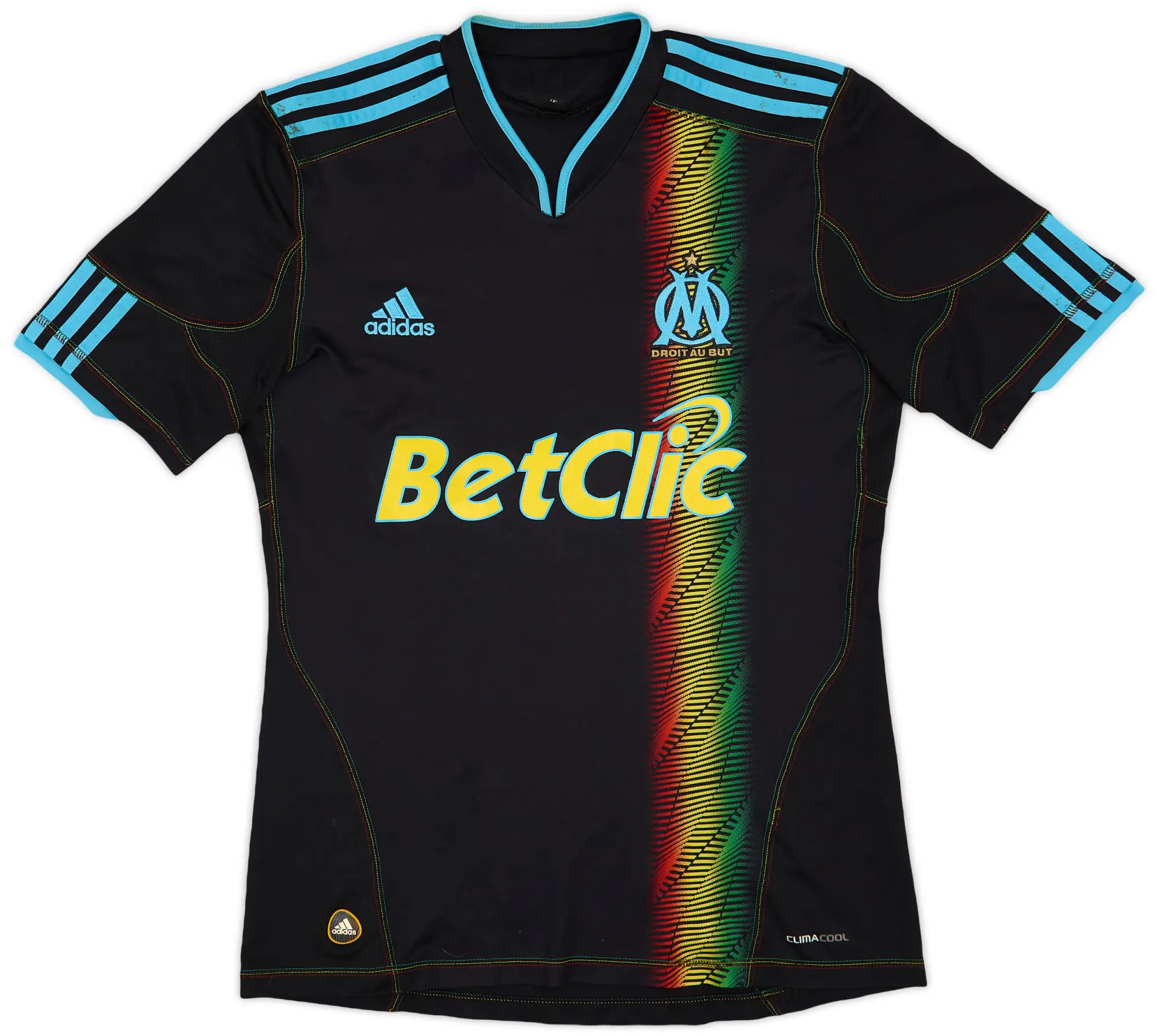 adidas 2010-11 Olympique Marseille Third Shirt - 7/10 - (S)