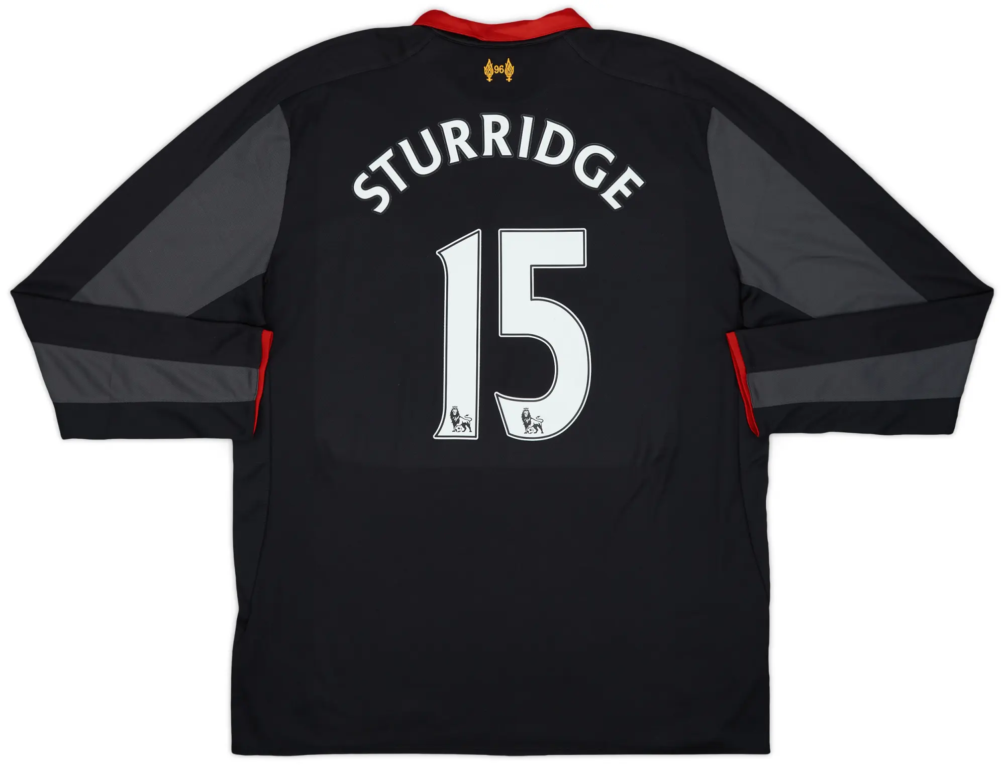 2014-15 Liverpool Third L/S Shirt Sturridge #15 - 9/10 - (XL)
