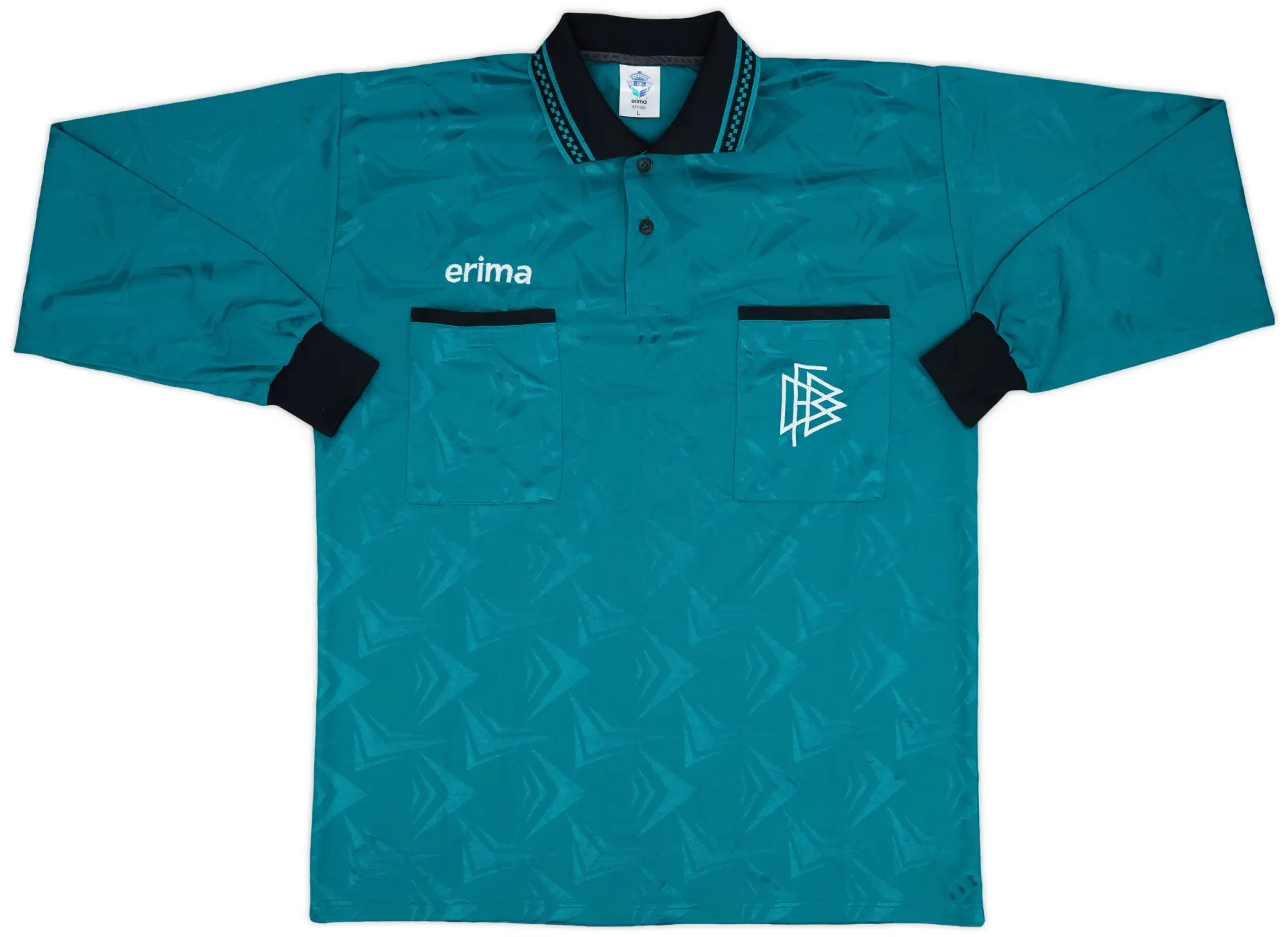 adidas 1990s Germany Erima Referee L/S Shirt - 10/10 - (L)