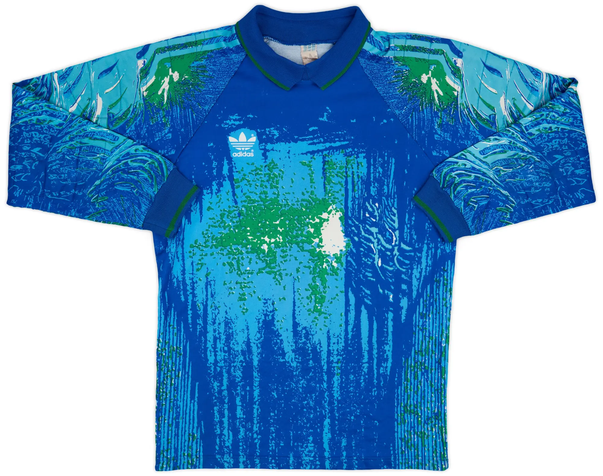 1992-93 adidas GK Template Shirt (Bulgaria) - 9/10 - (M/L)