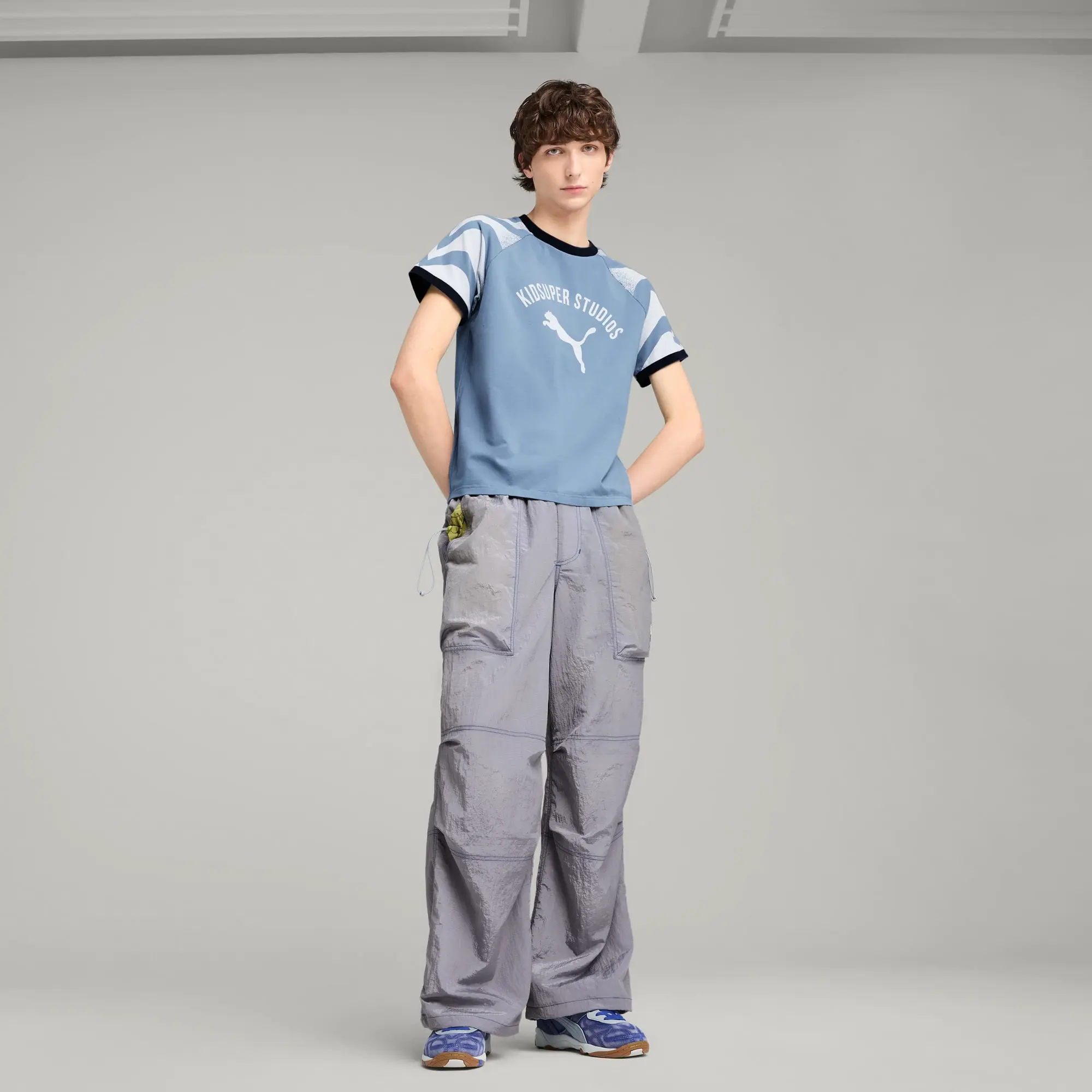 PUMA x Kidsuper Pants Men, Grey Fog