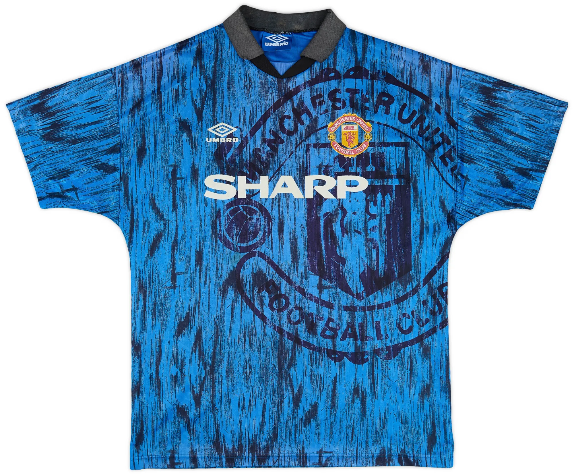 Umbro Manchester United Mens SS Away Shirt 1992/93