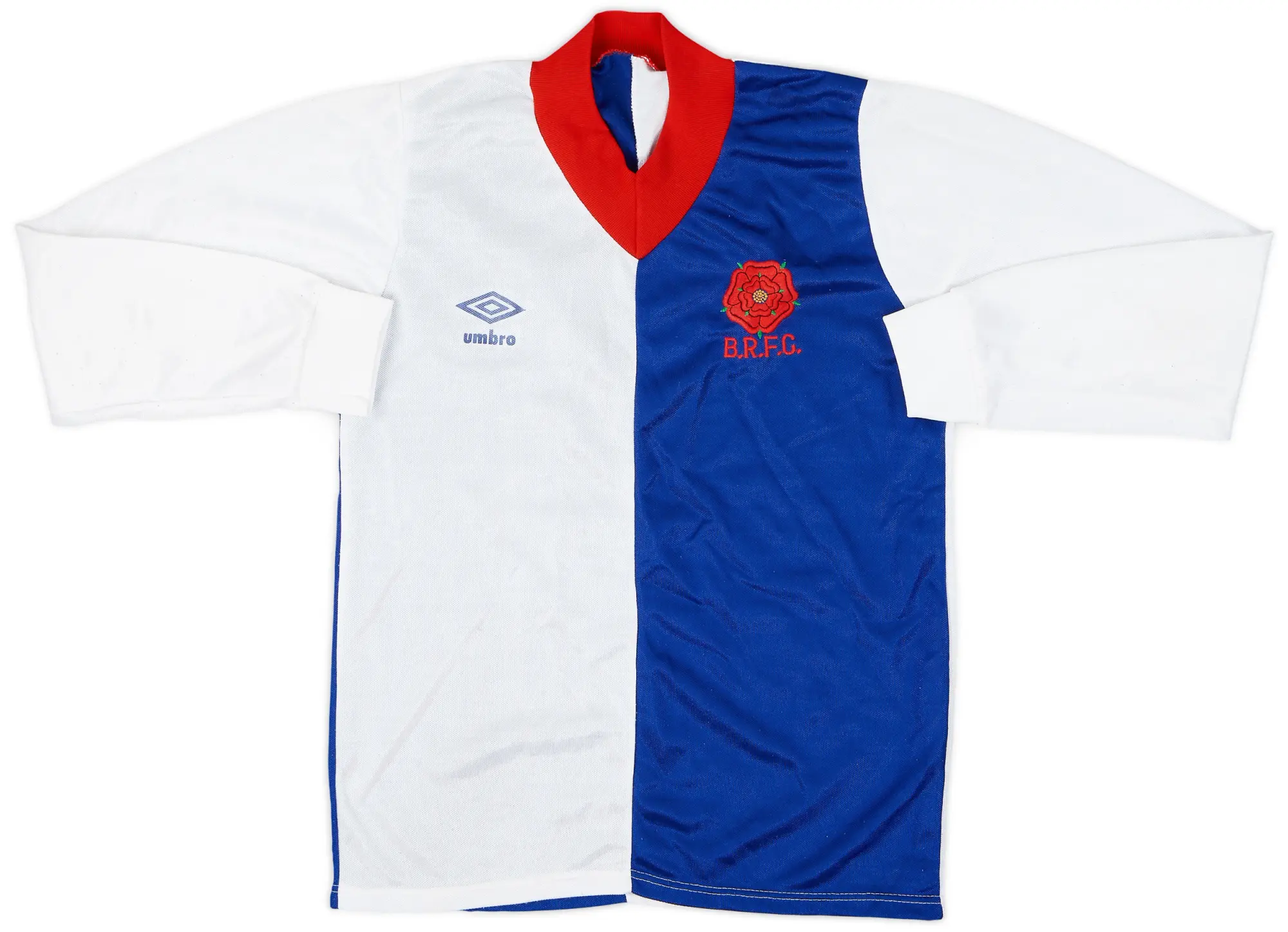 Umbro 1978-81 Blackburn Home L/S Shirt - 9/10 - (S)
