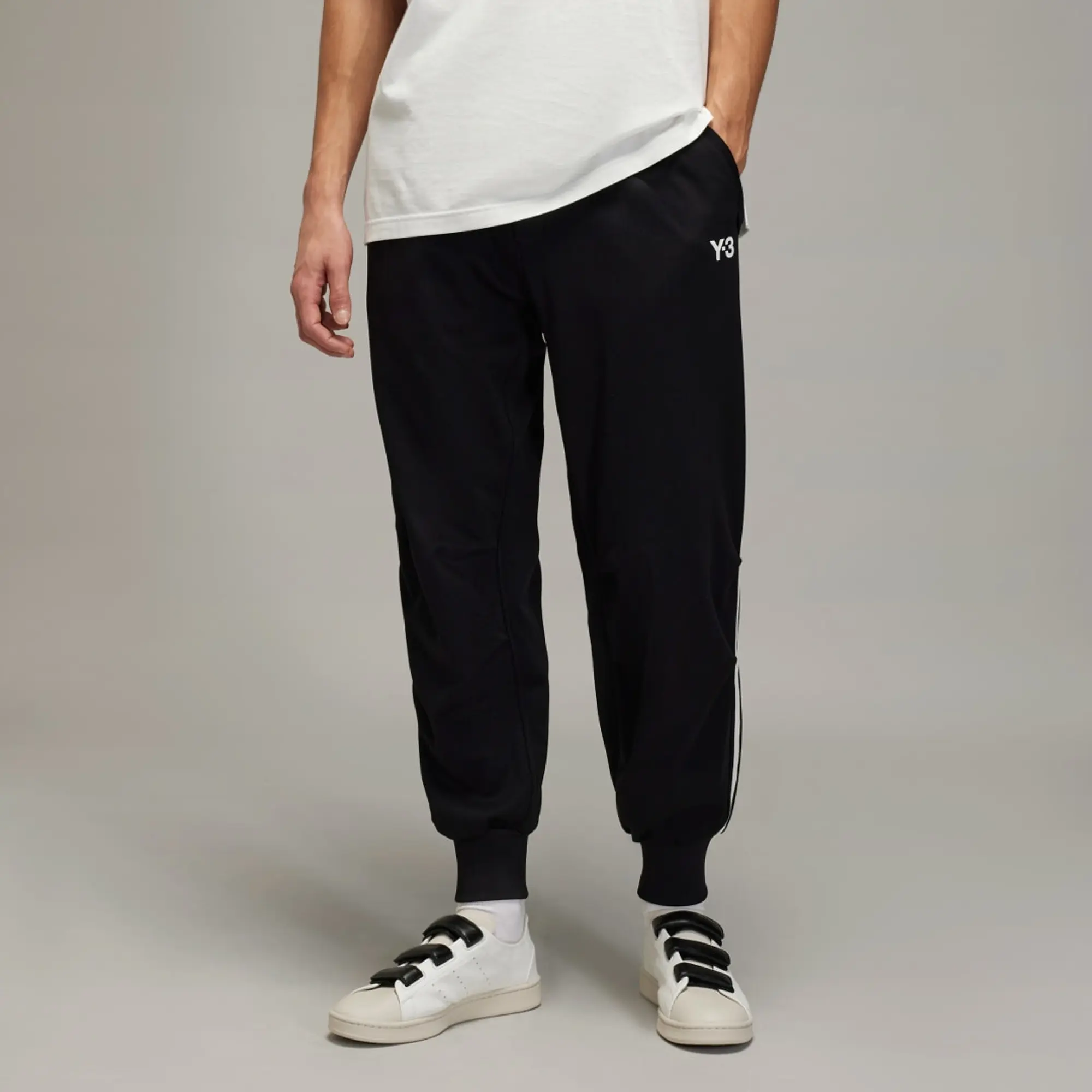 adidas Y-3 3-Stripes Cuffed Track Tracksuit Bottoms