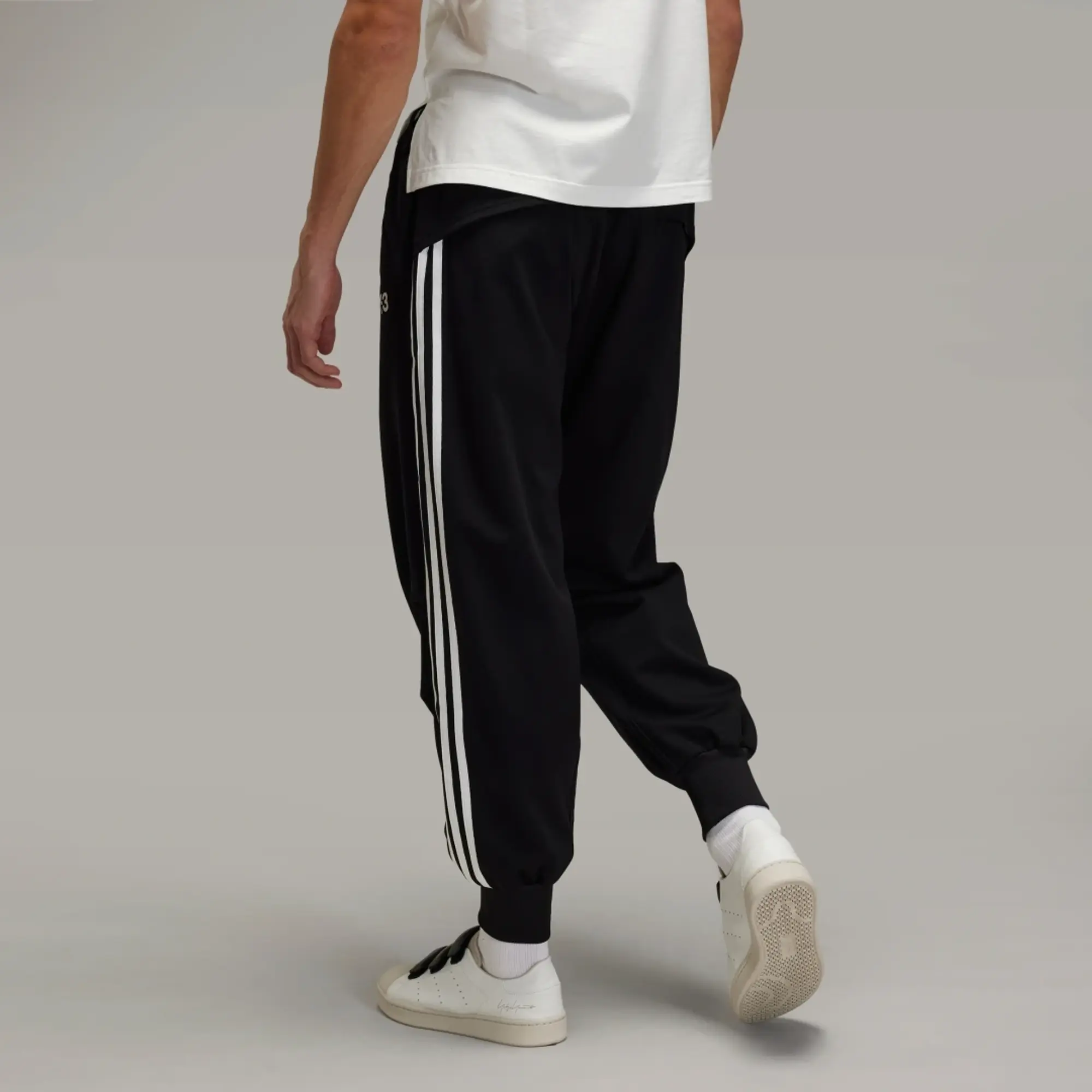 adidas Y-3 3-Stripes Cuffed Track Tracksuit Bottoms