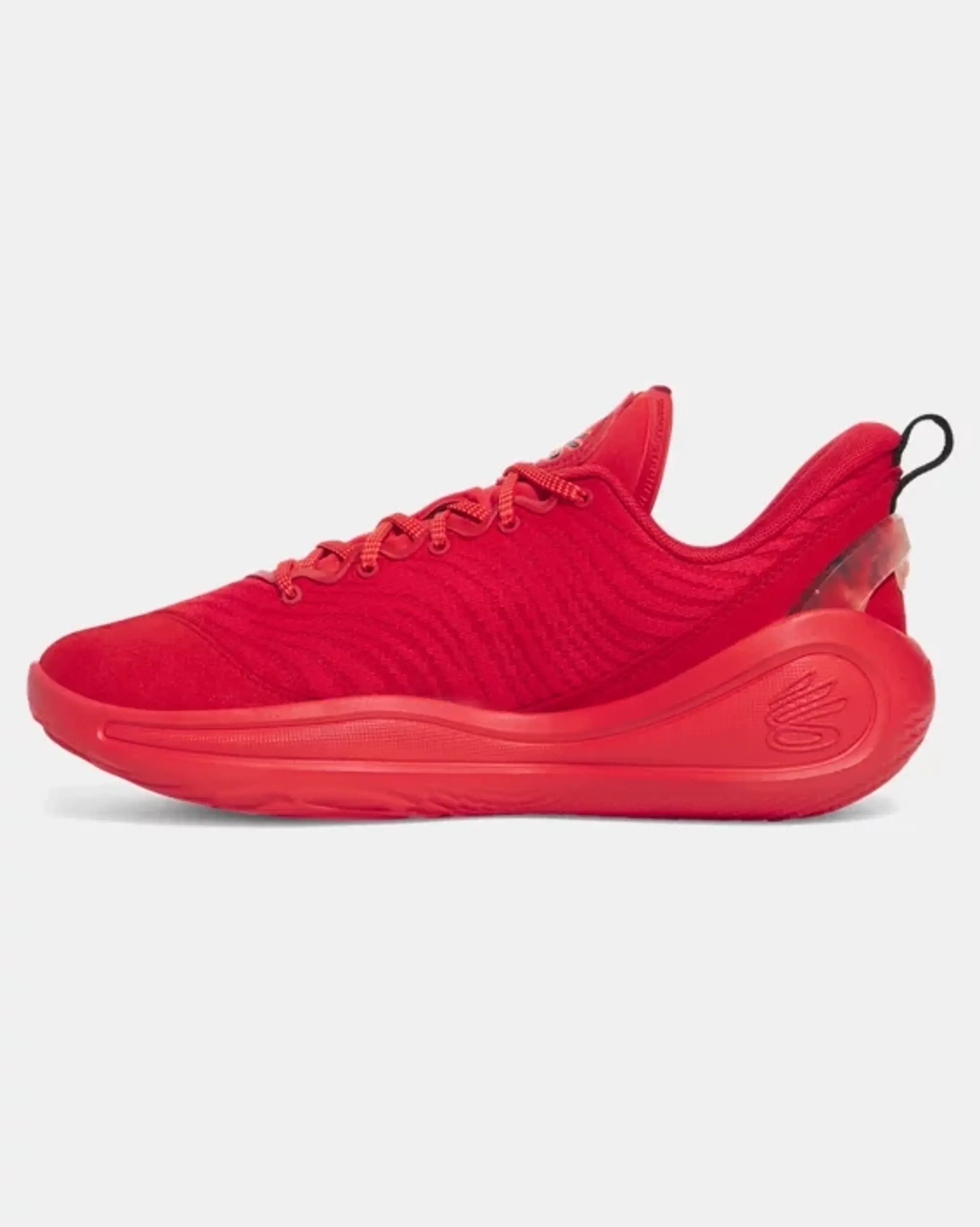Under Armour Unisex Curry 12 'Spark' Basketball Shoes Red / Ares Red / Red 7