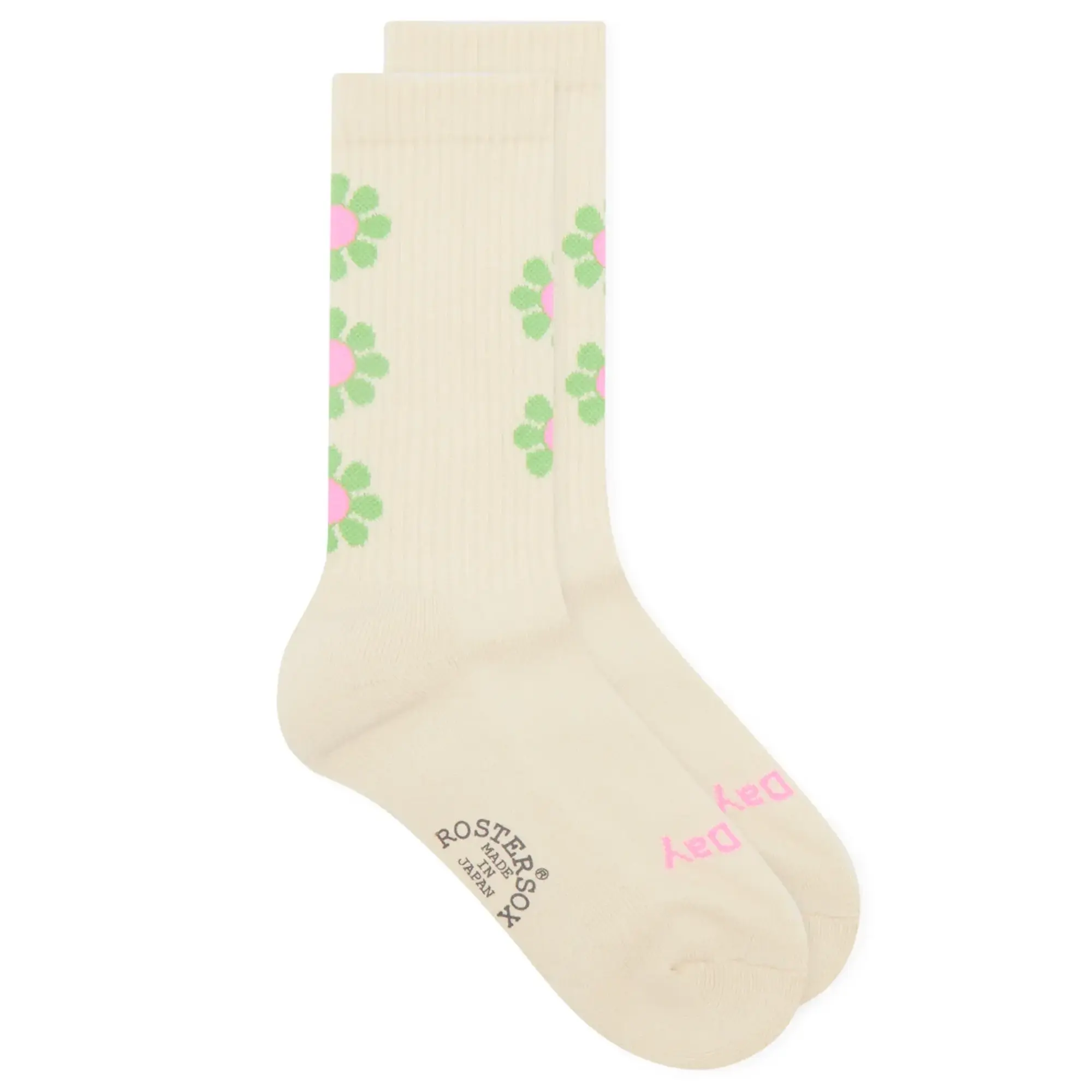 Rostersox Peace Socks Cream