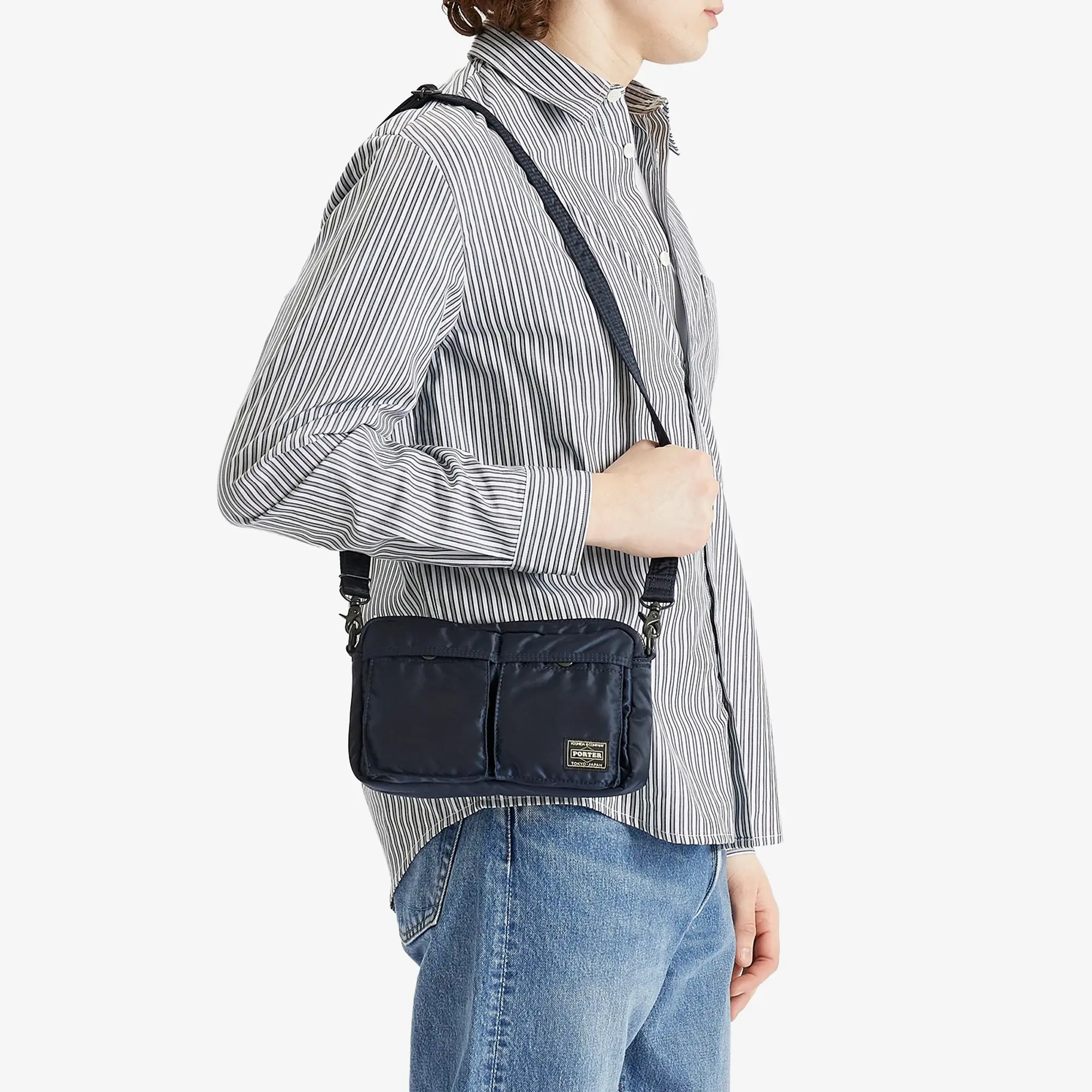 Porter-Yoshida & Co. Porter - Yoshida & Co Tanker Sling Bag - Navy