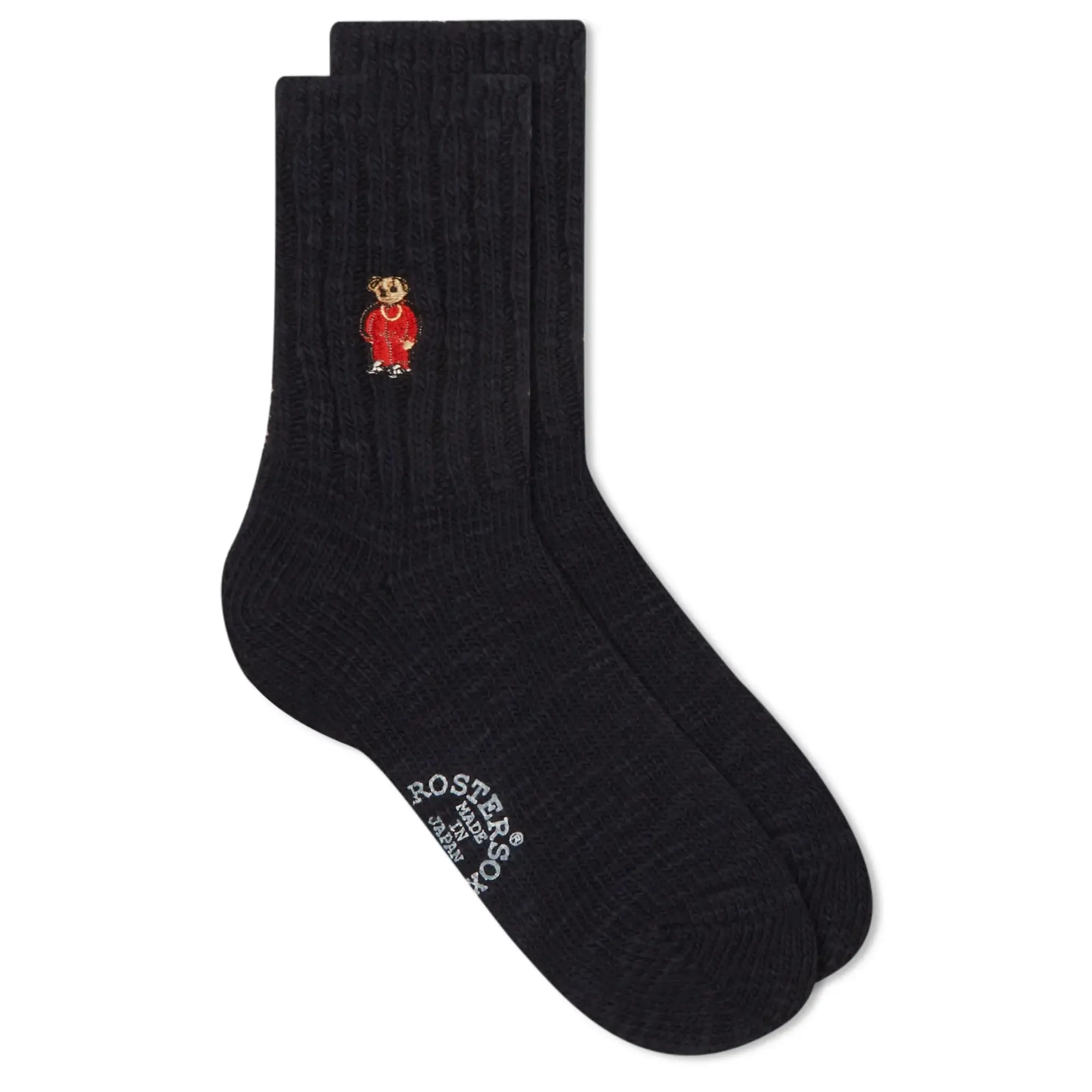 Rostersox Rap Bear Socks Navy