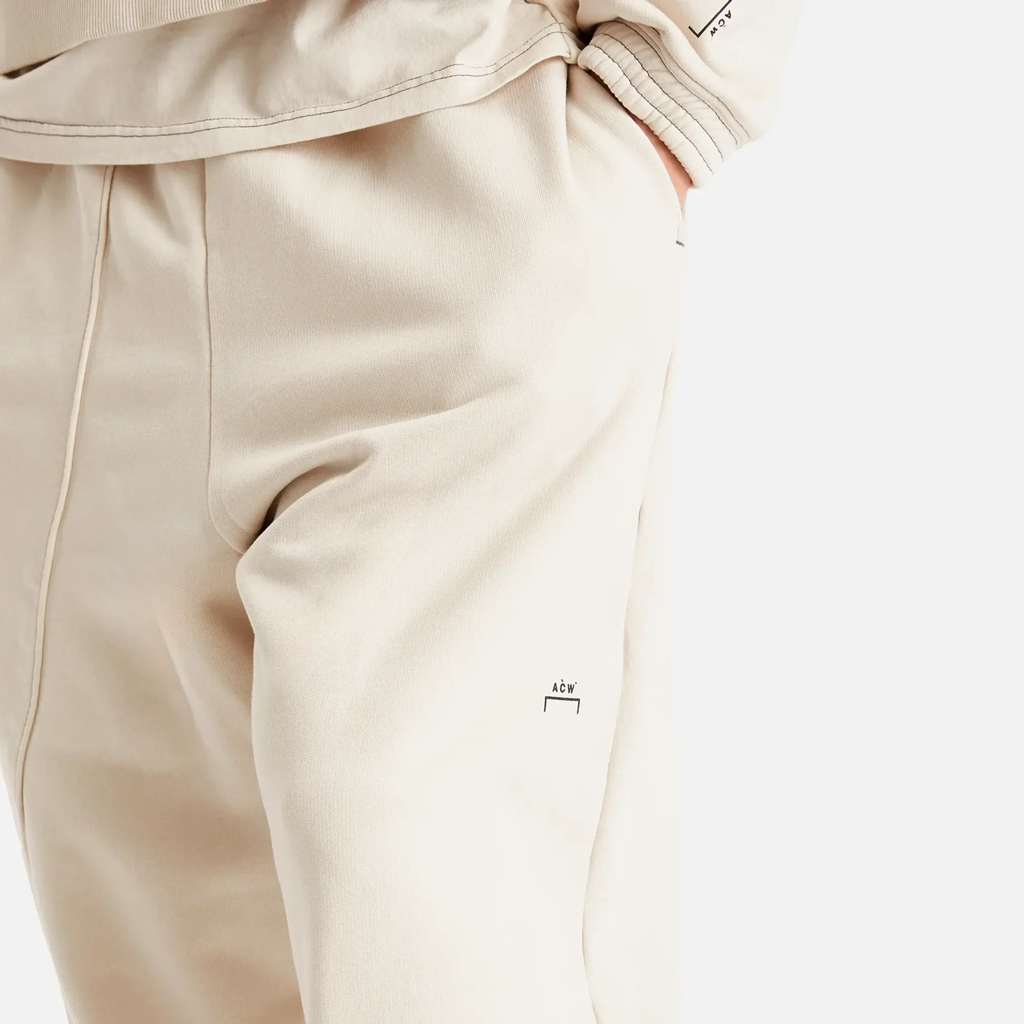 A-COLD-WALL* Men's Millbank Sweat Pants Beige Bone