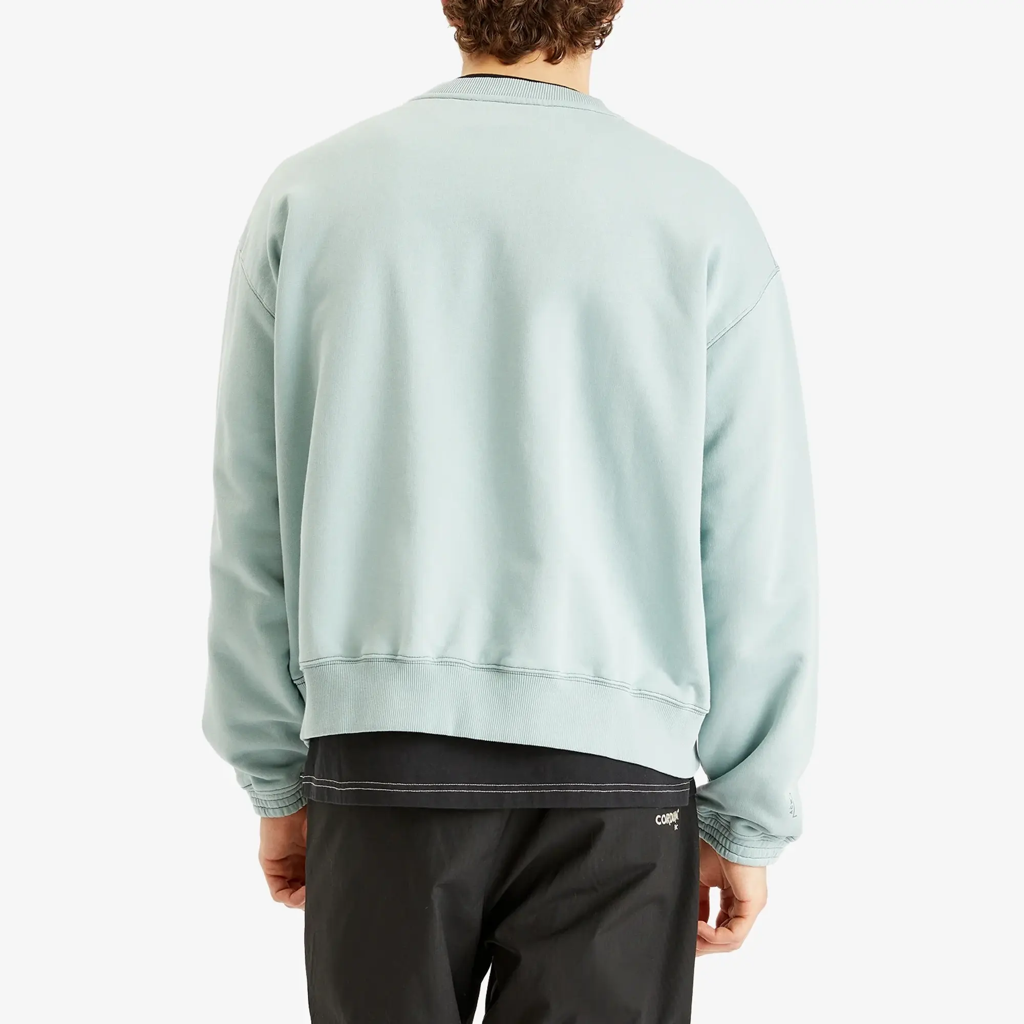A-COLD-WALL* Men's Millbank Sweatshirt Grey-Green Tourmaline