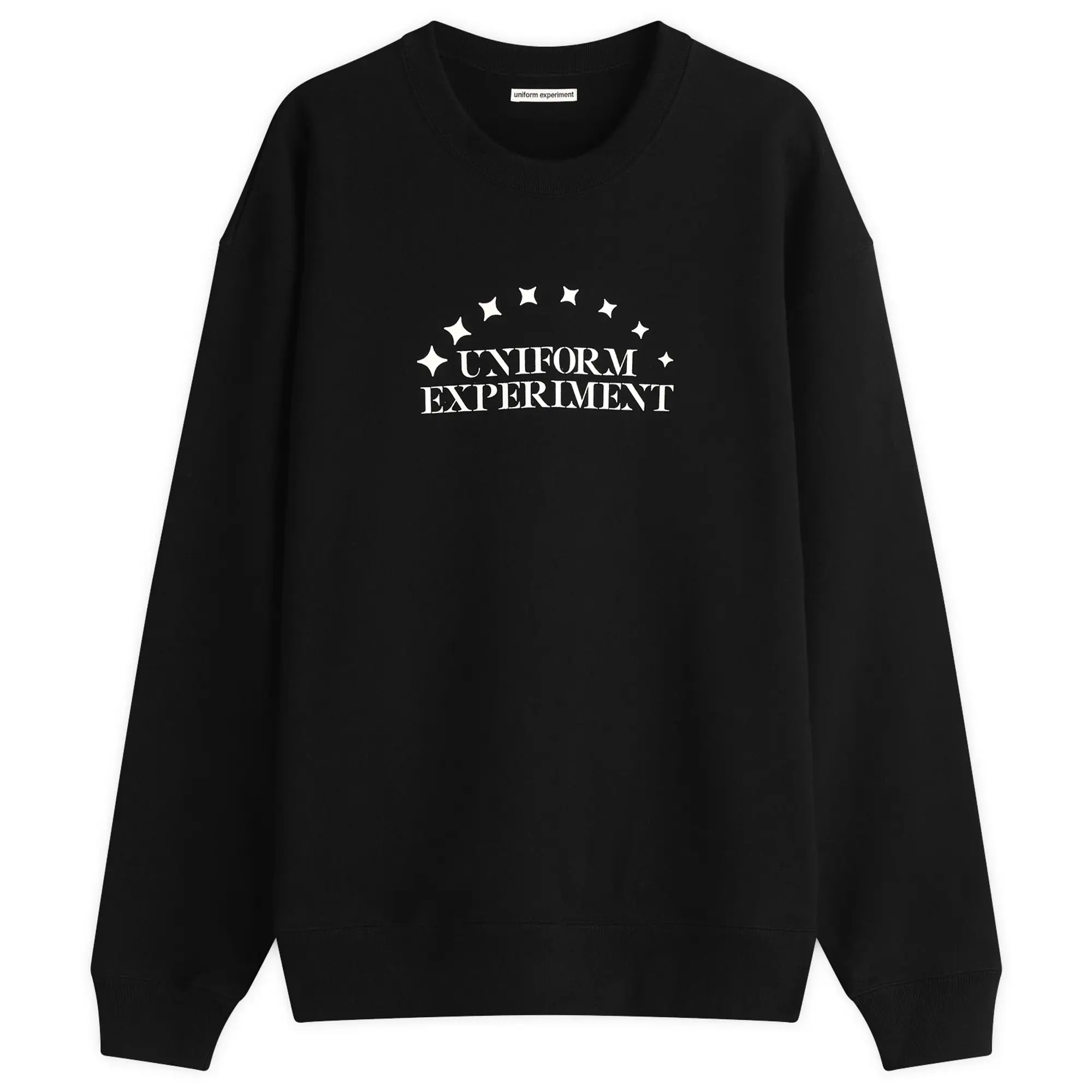 Uniform Experiment Men's Stencil Logo Sweatshirt Black