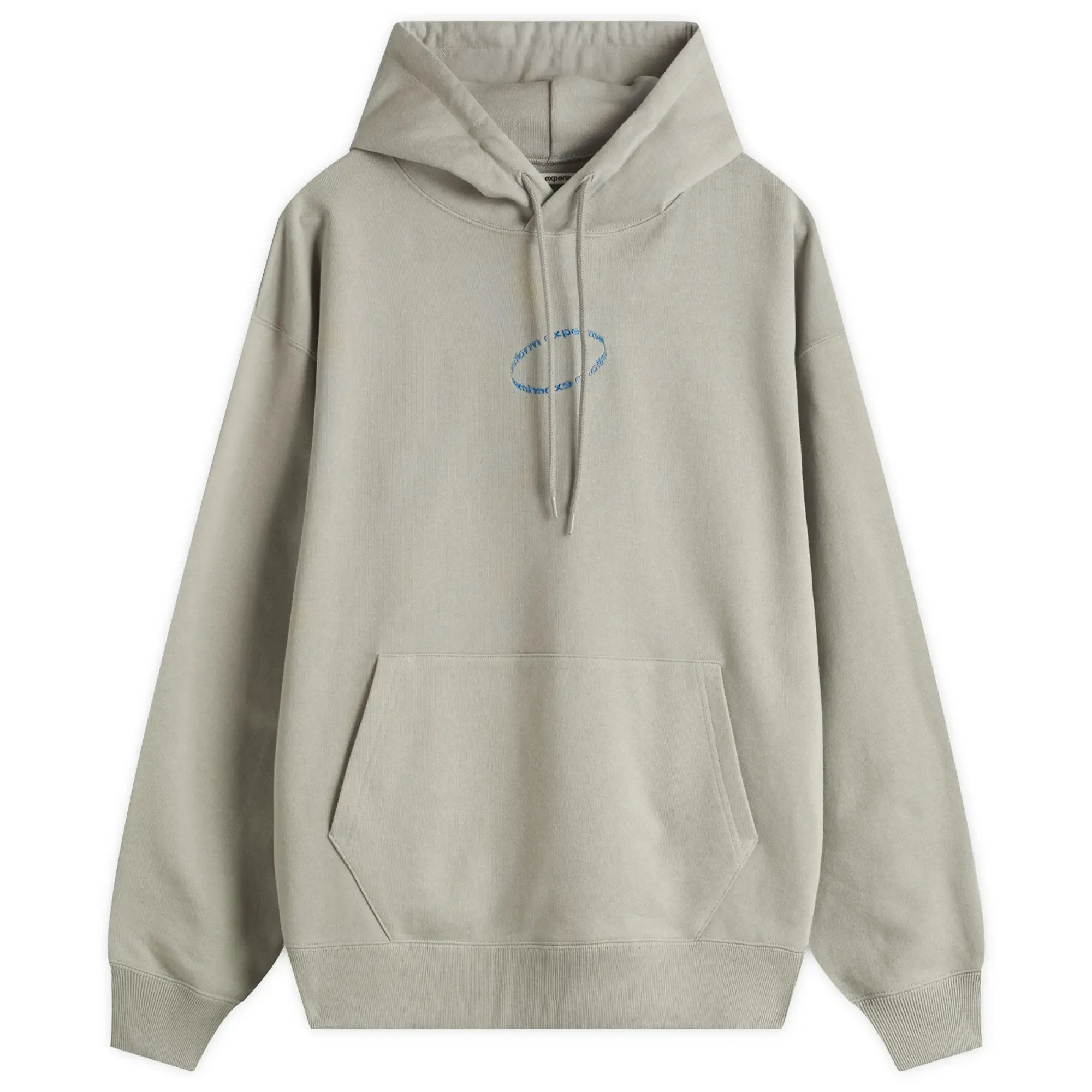 Uniform Experiment Men's Loop Logo Hoodie Light Gray