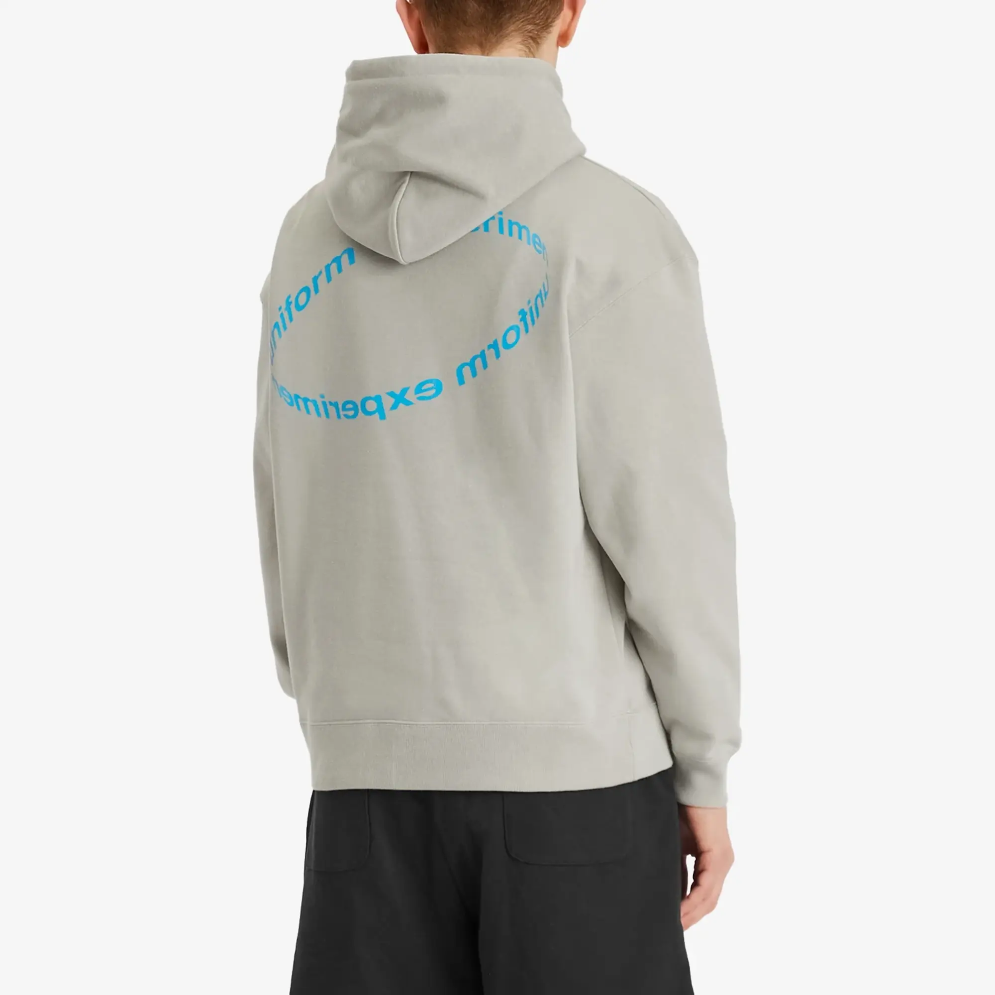 Uniform Experiment Men's Loop Logo Hoodie Light Gray