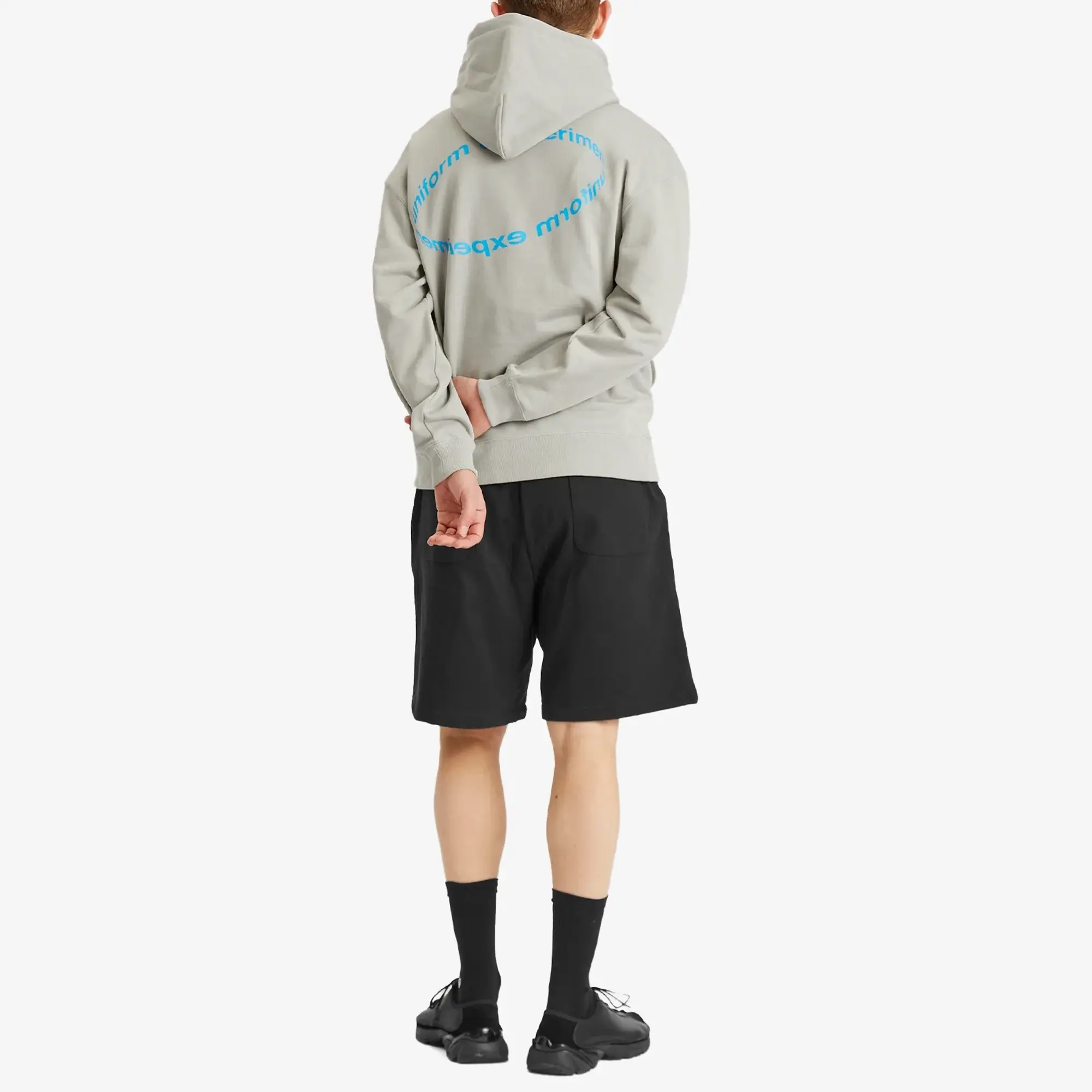 Uniform Experiment Men's Loop Logo Hoodie Light Gray