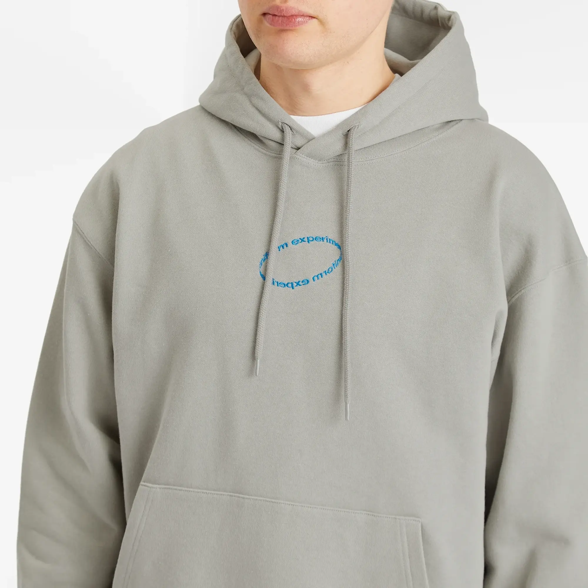 Uniform Experiment Men's Loop Logo Hoodie Light Gray