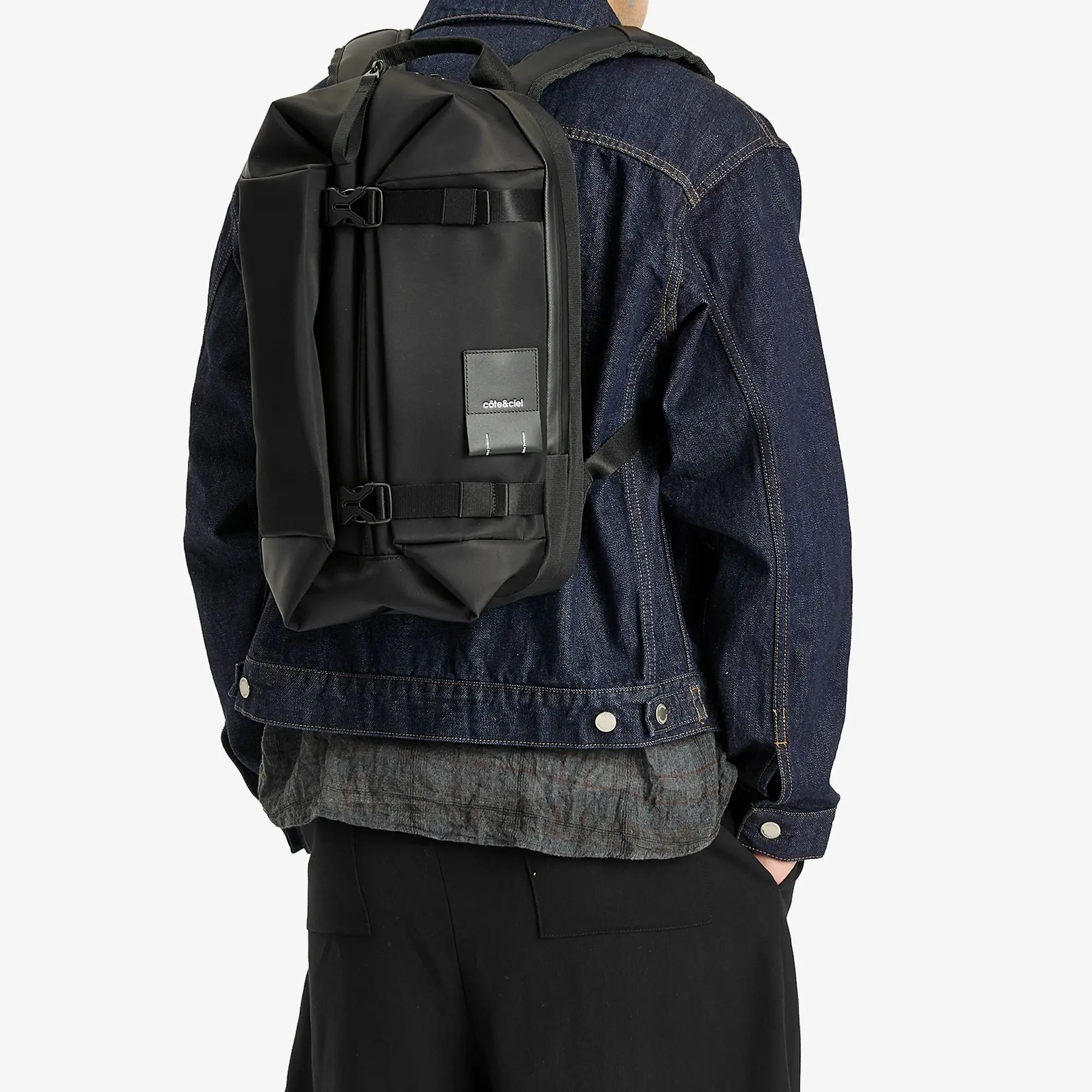 Cote&Ciel Yukon Sleek Backpack Black