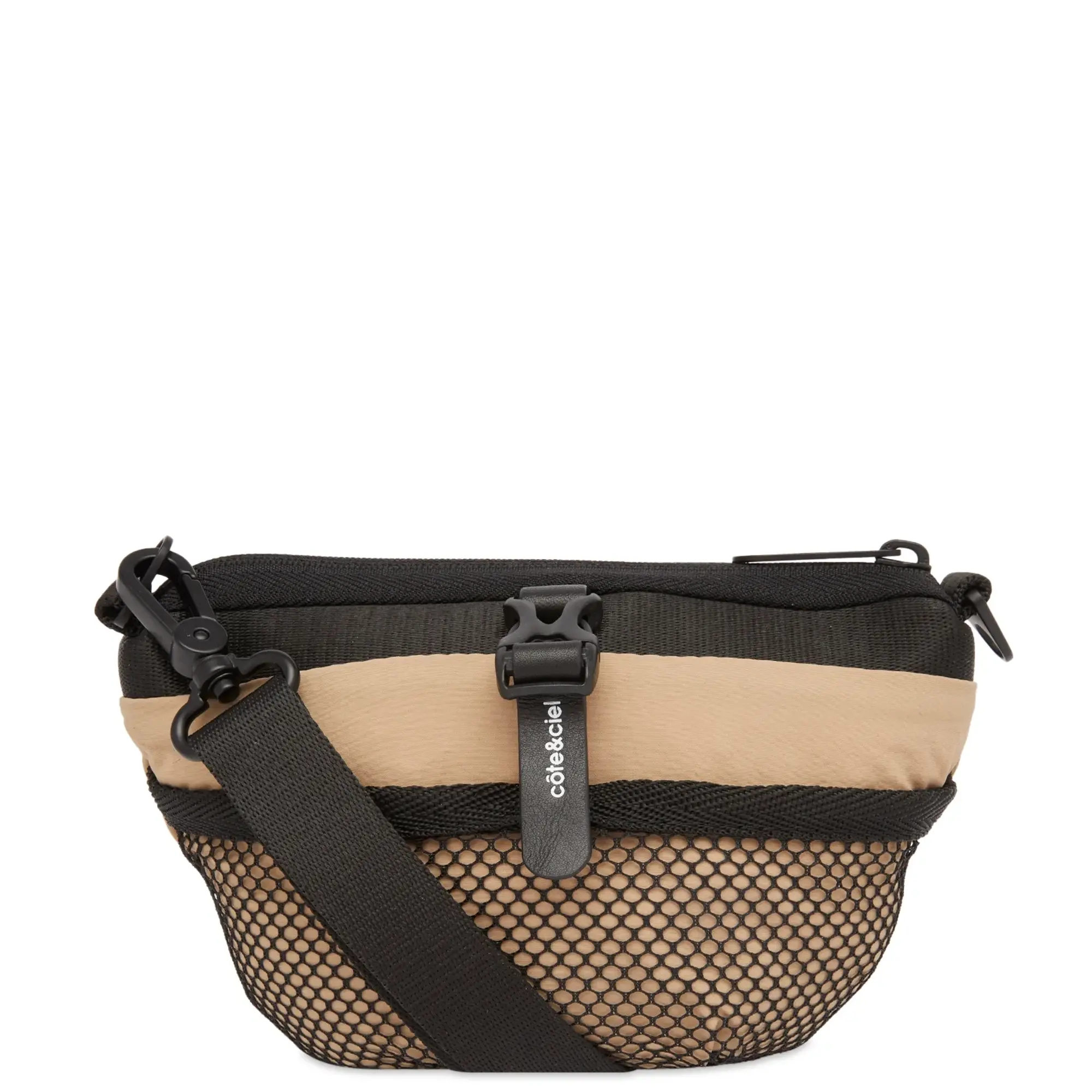 Cote&Ciel Orba Smooth Cross Body Bag Sand
