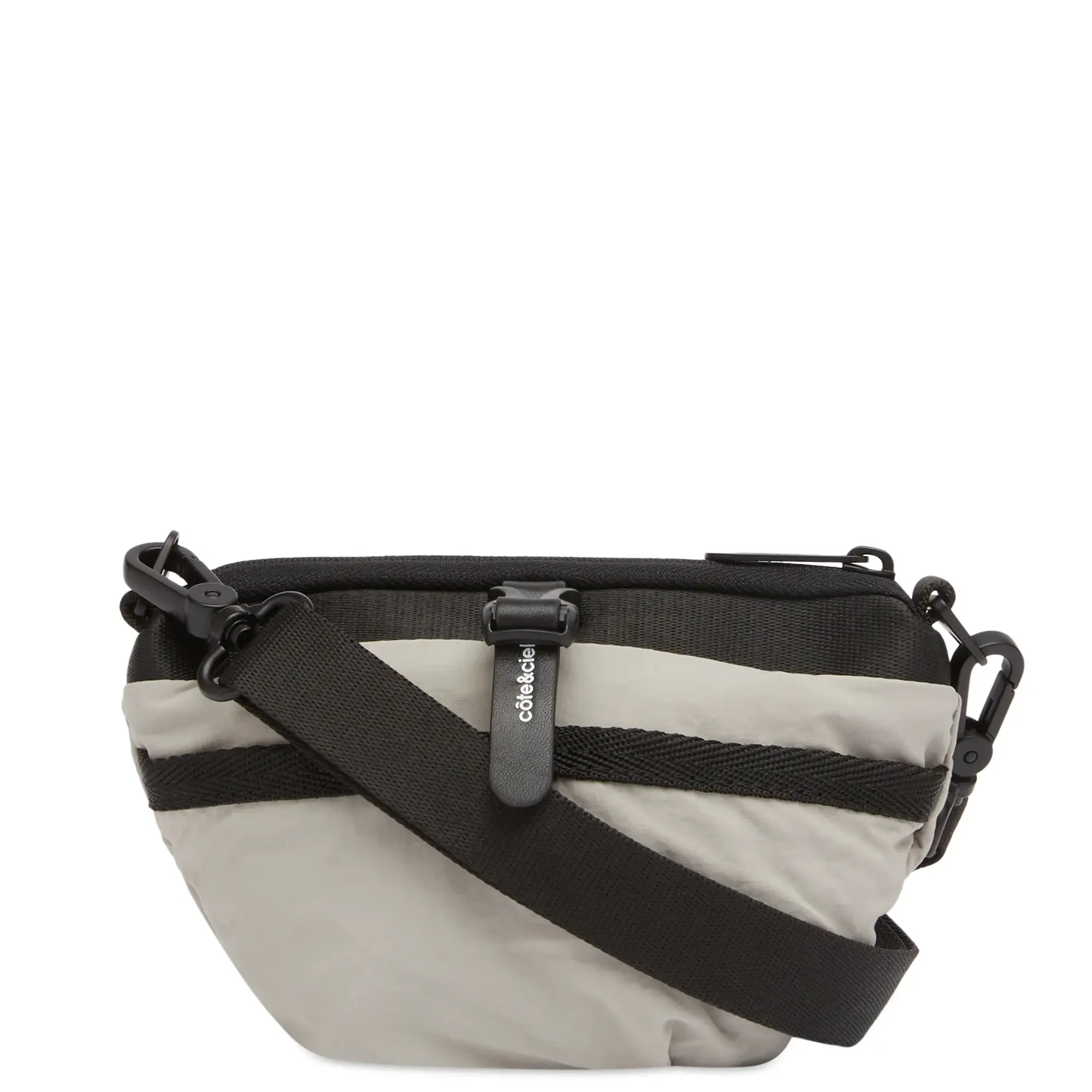 Cote&Ciel Orba Smooth Cross Body Bag Light Grey