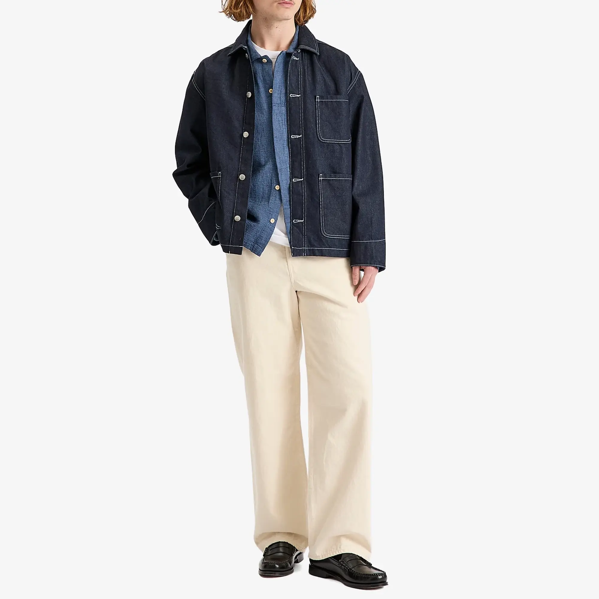 Edwin Men's Trembley Denim Jacket Blue