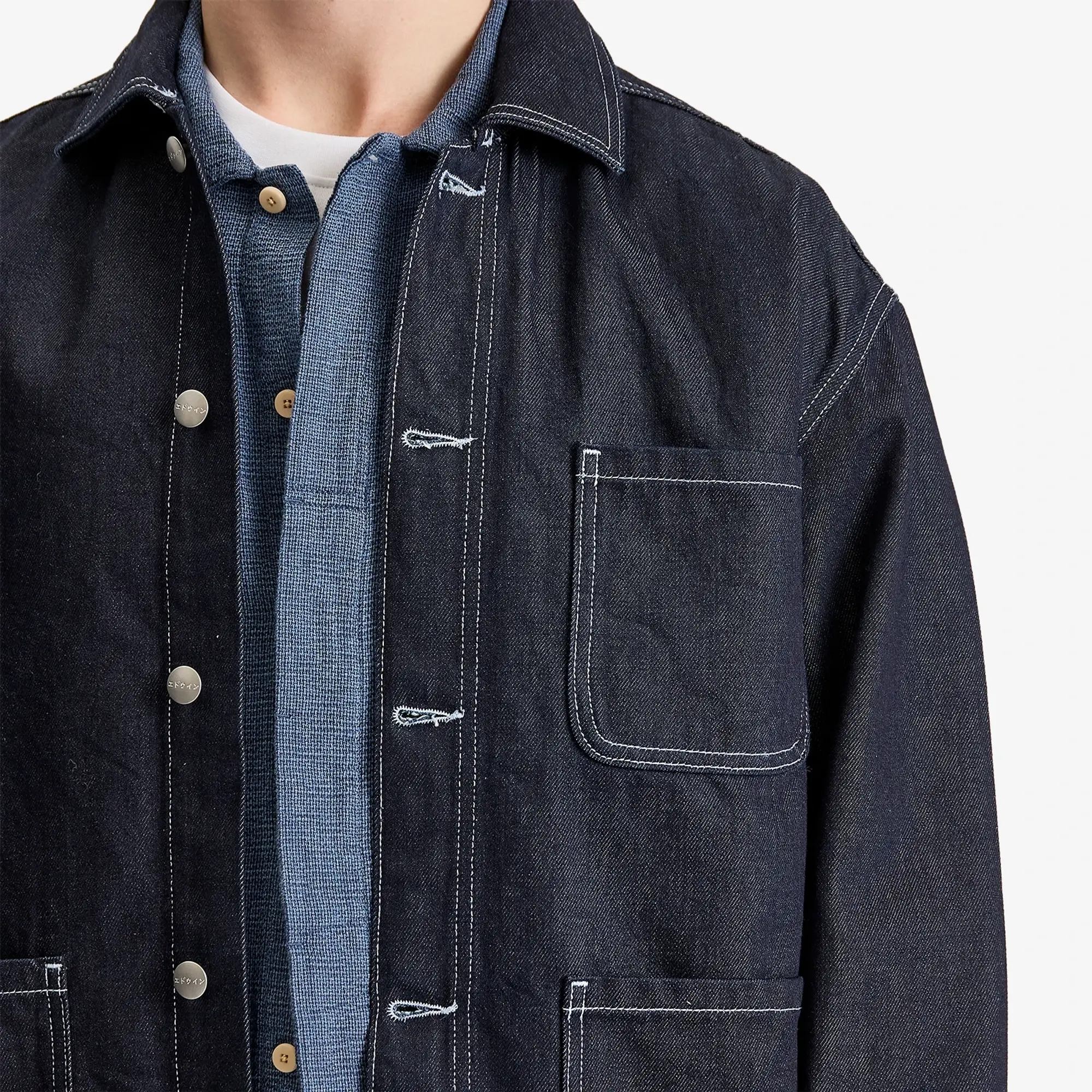 Edwin Men's Trembley Denim Jacket Blue