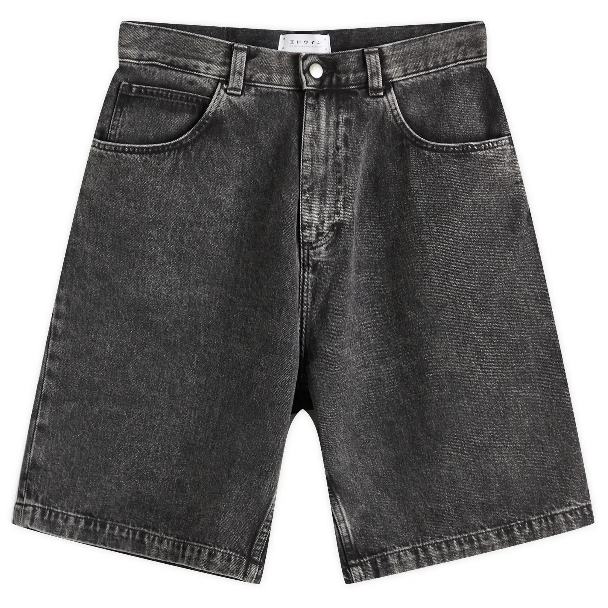 Edwin Men's Denim Worker Shorts Black