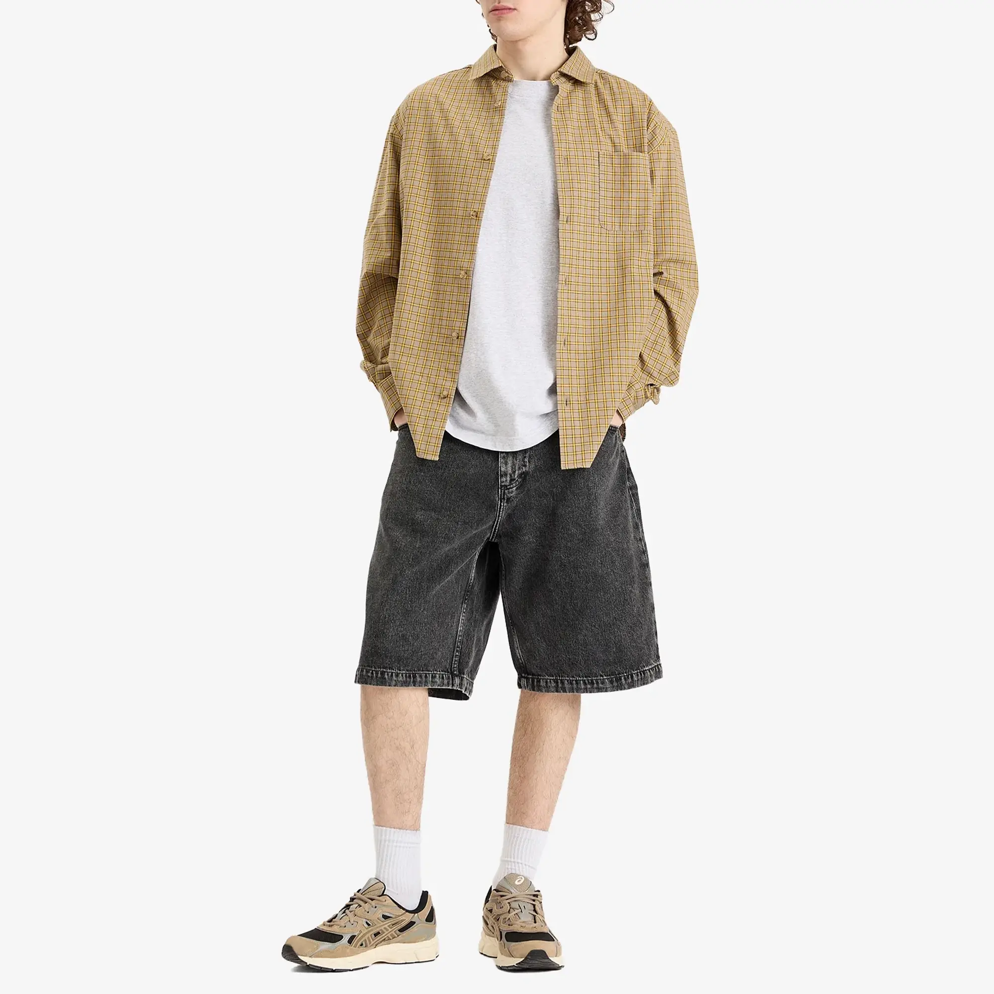 Edwin Men's Denim Worker Shorts Black
