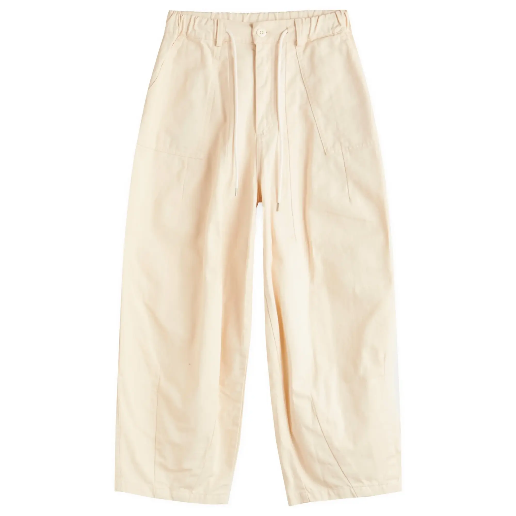 FrizmWORKS Men's Cotton Balloon Pants Ivory