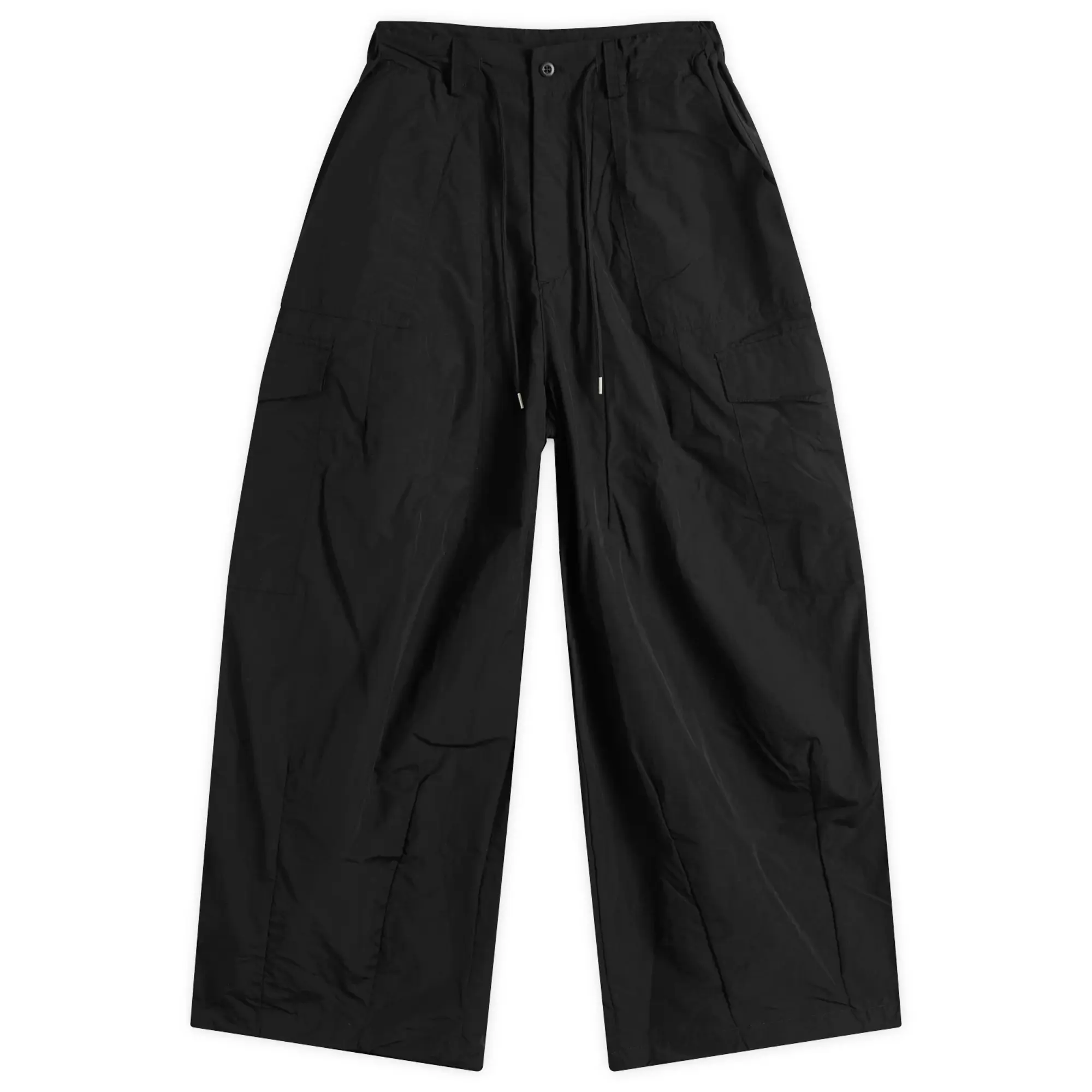 FrizmWORKS Men's Nylon Cargo Balloon Pants Black