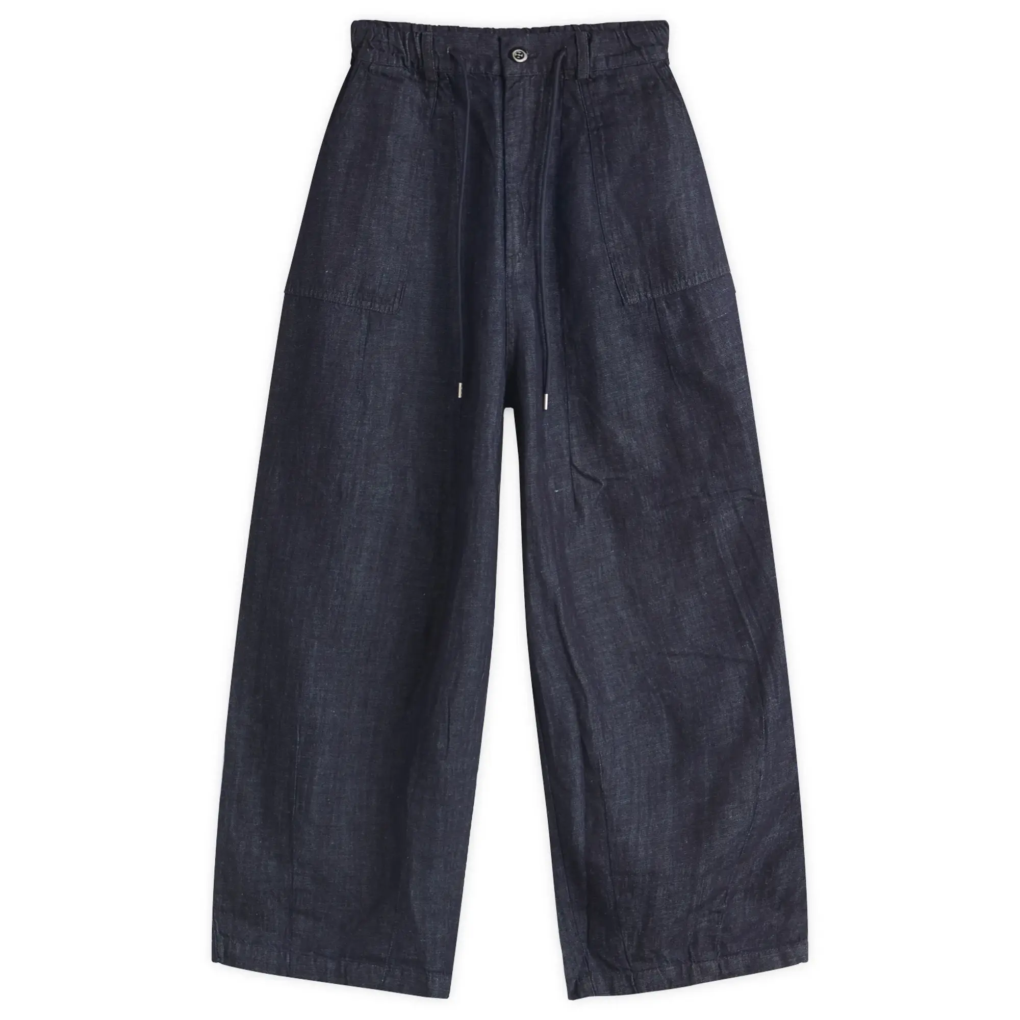 FrizmWORKS Men's Denim Balloon Pants Indigo
