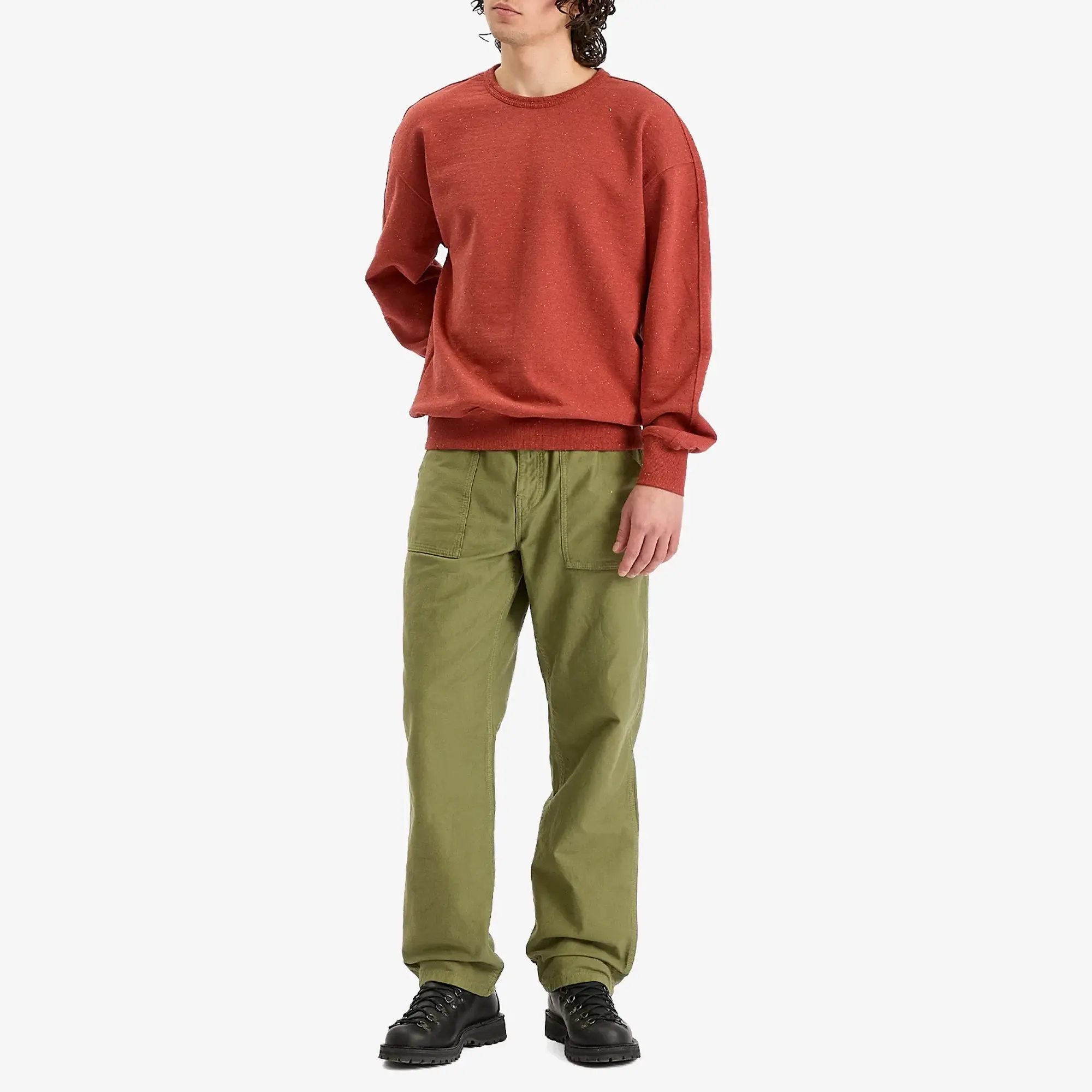 FrizmWORKS Men's Og Heavyweight Hoodie Brick