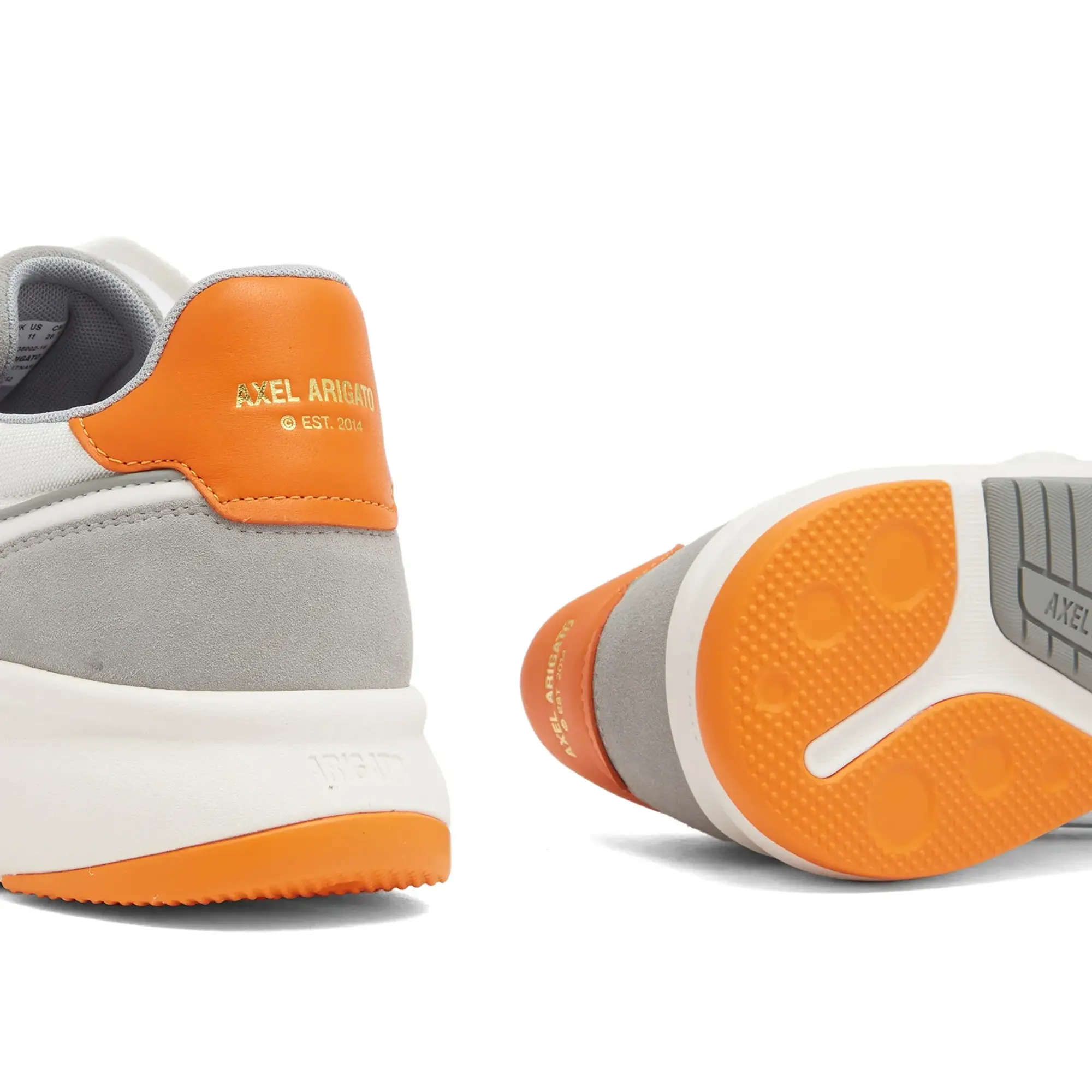 Axel Arigato Men's Genesis Neo Runner Grey/Orange