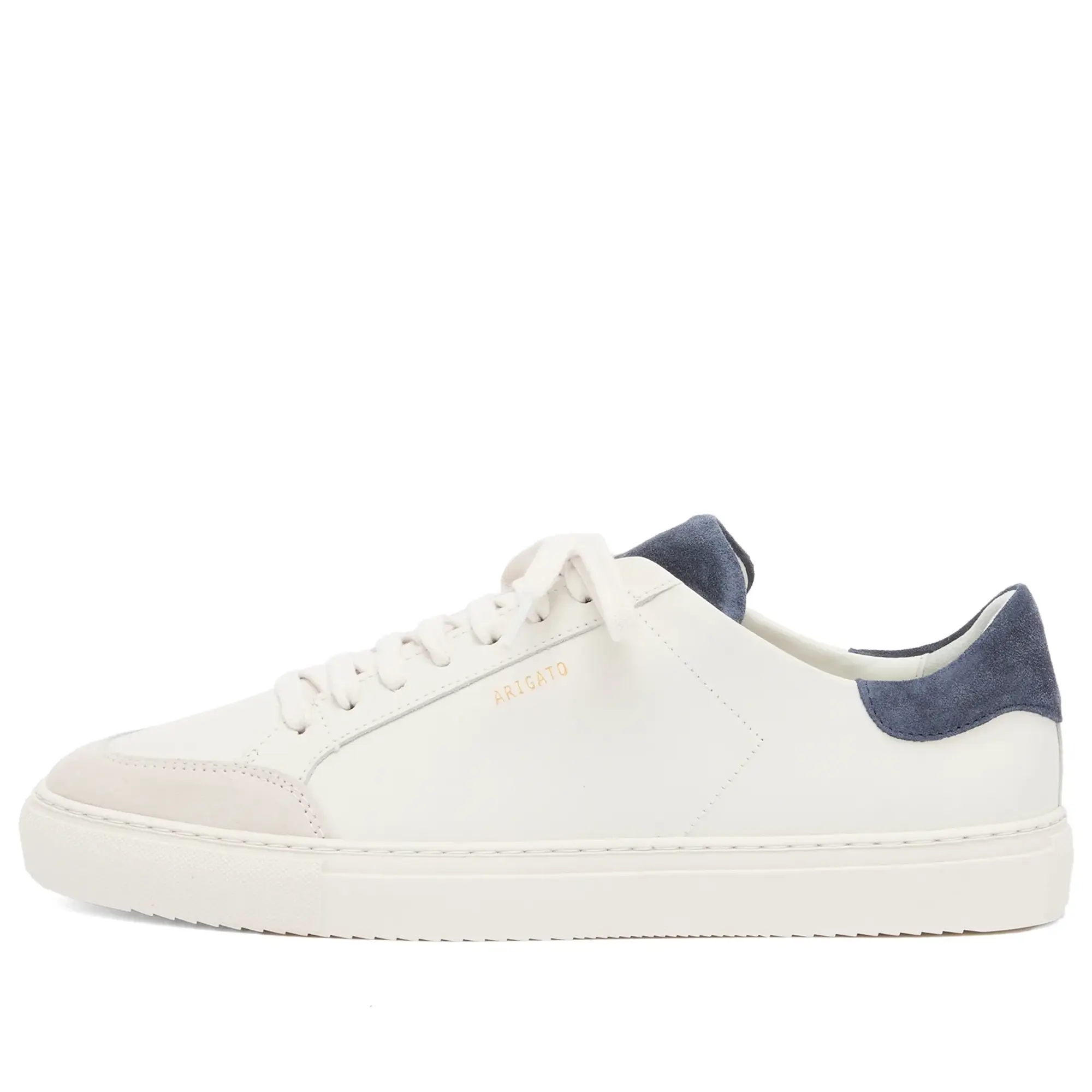 Axel Arigato Men's Clean 90 Triple Sneaker Off White/Dark Blue