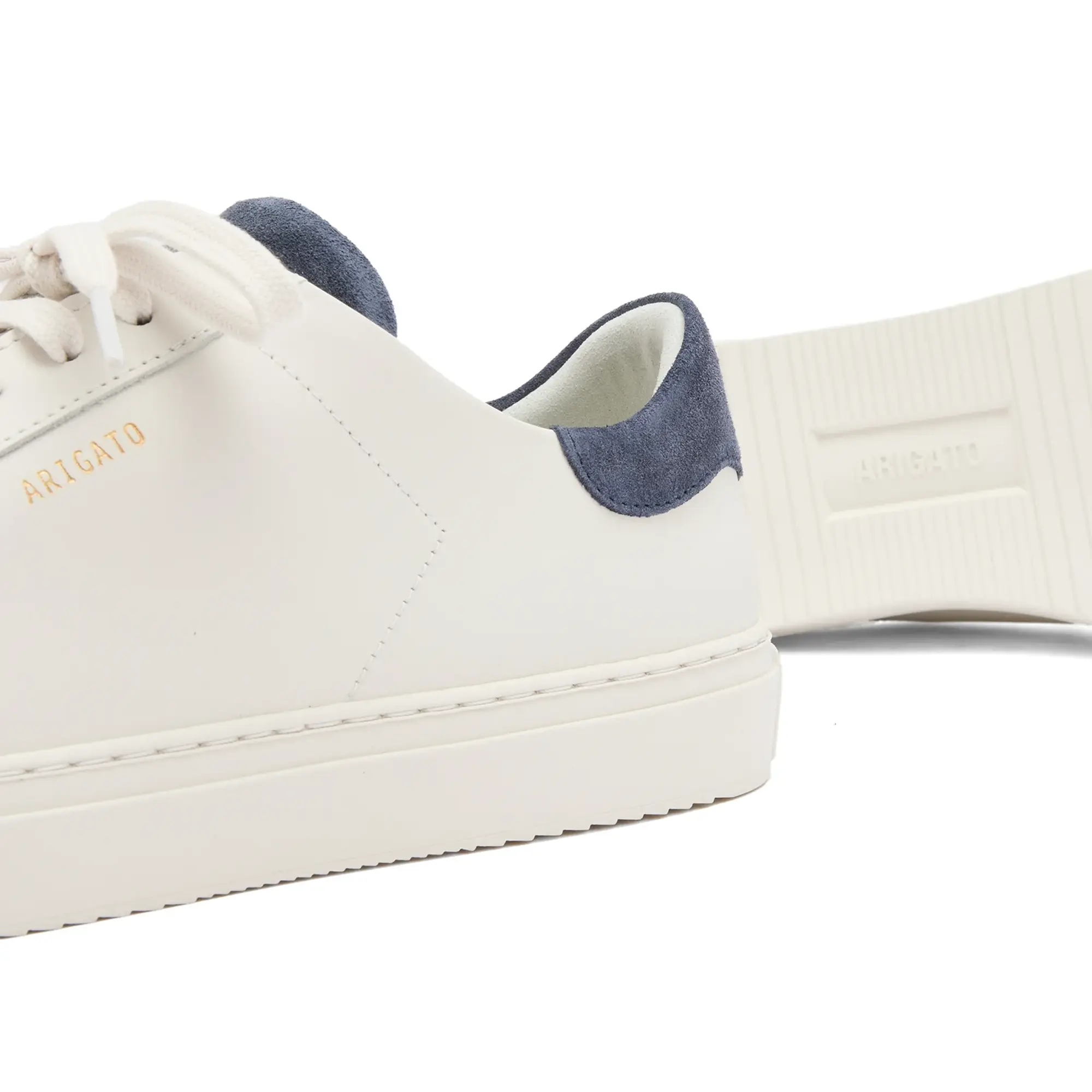 Axel Arigato Men's Clean 90 Triple Sneaker Off White/Dark Blue