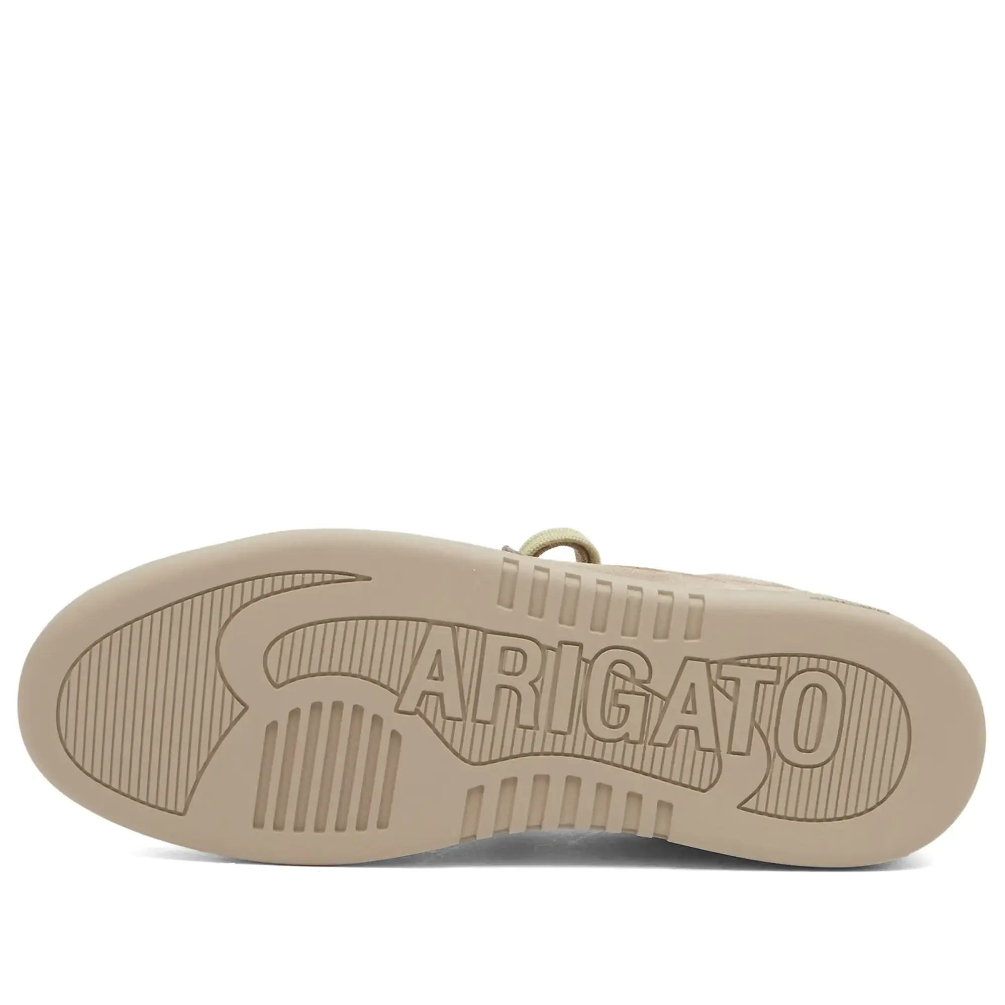 Axel Arigato Men's Dice Lo Double Lace Sneaker Dark Beige/Light Green